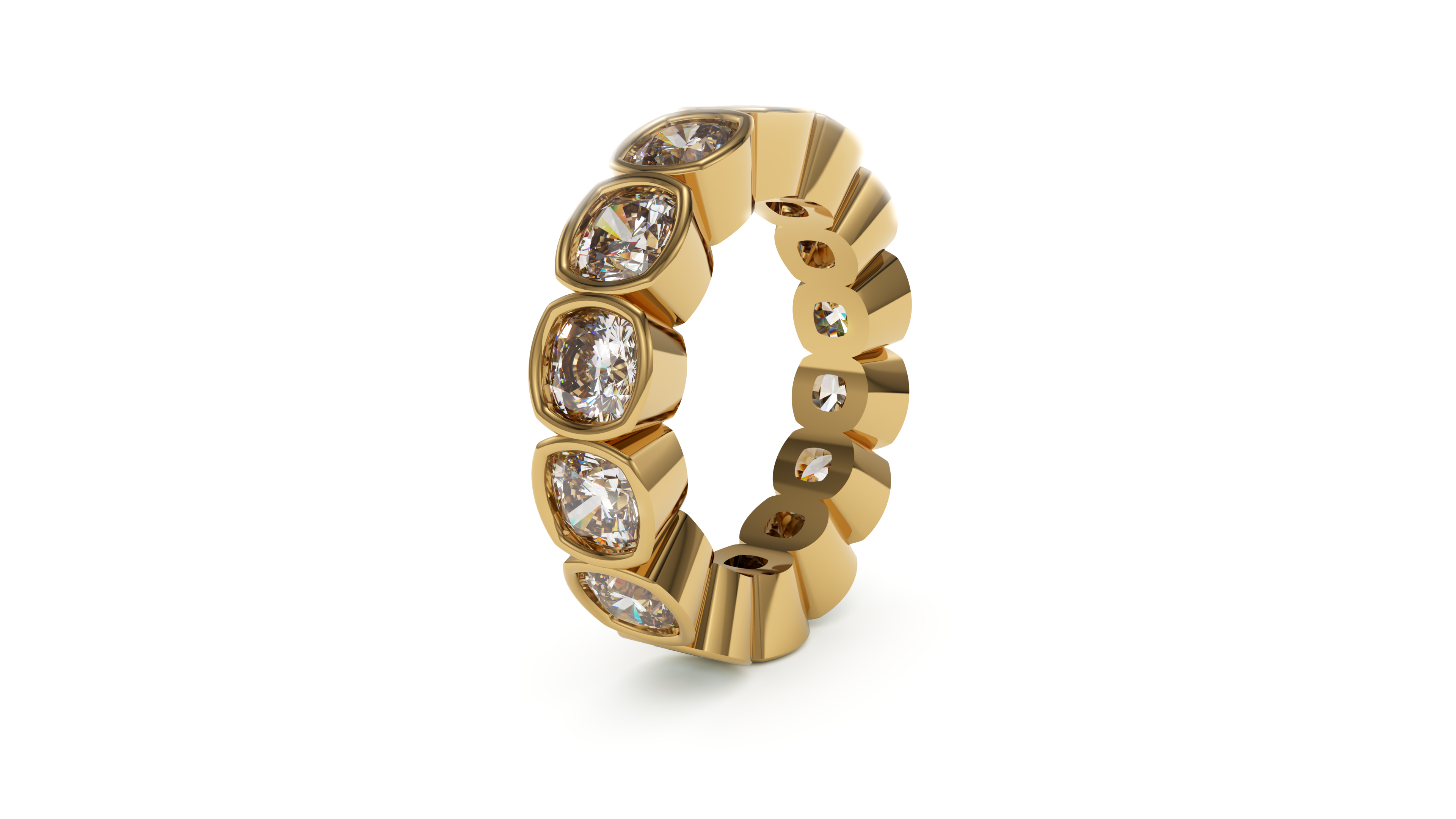 Cushion Bezel Eternity Eternal