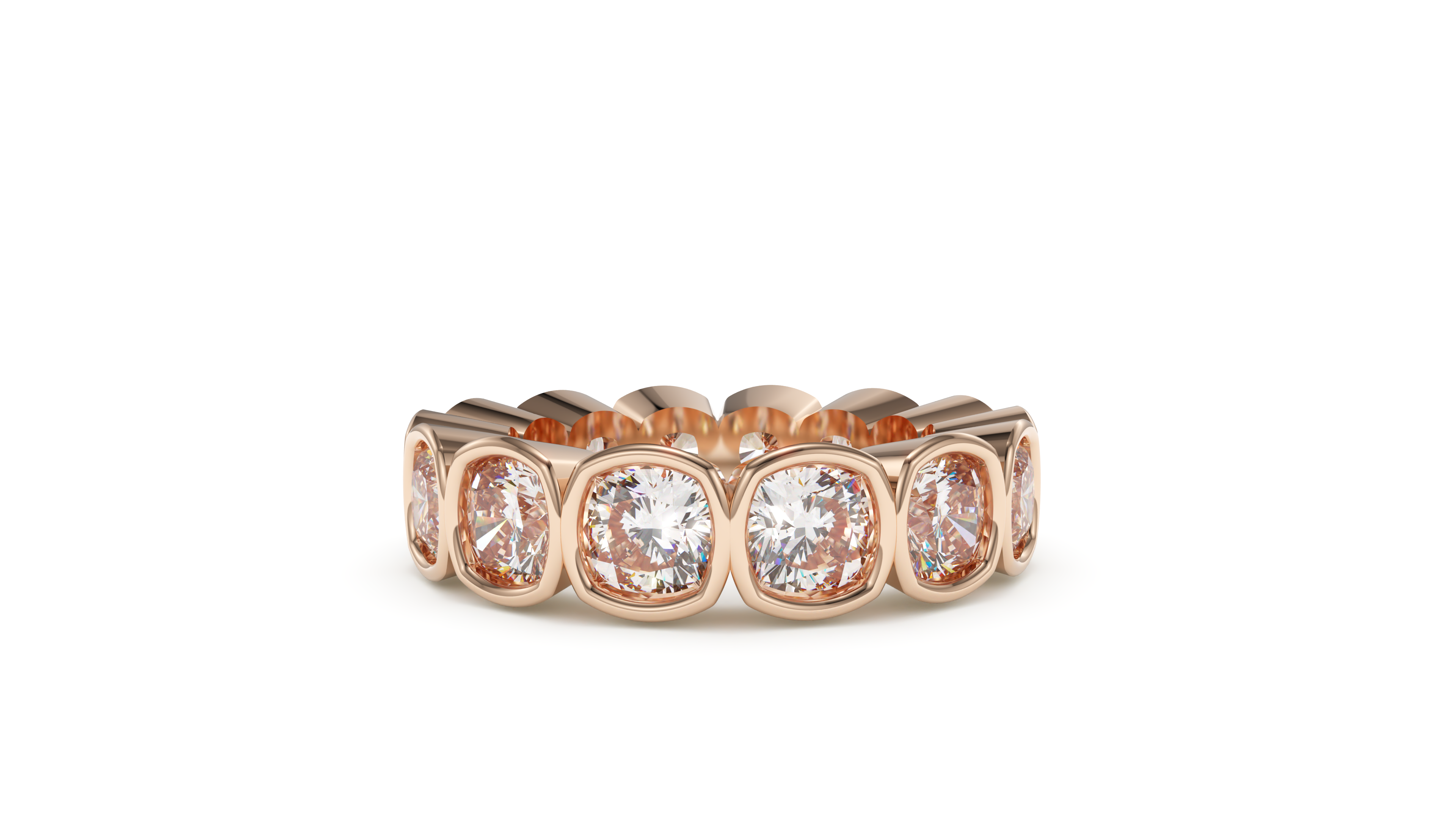 Cushion Bezel Eternity Eternal