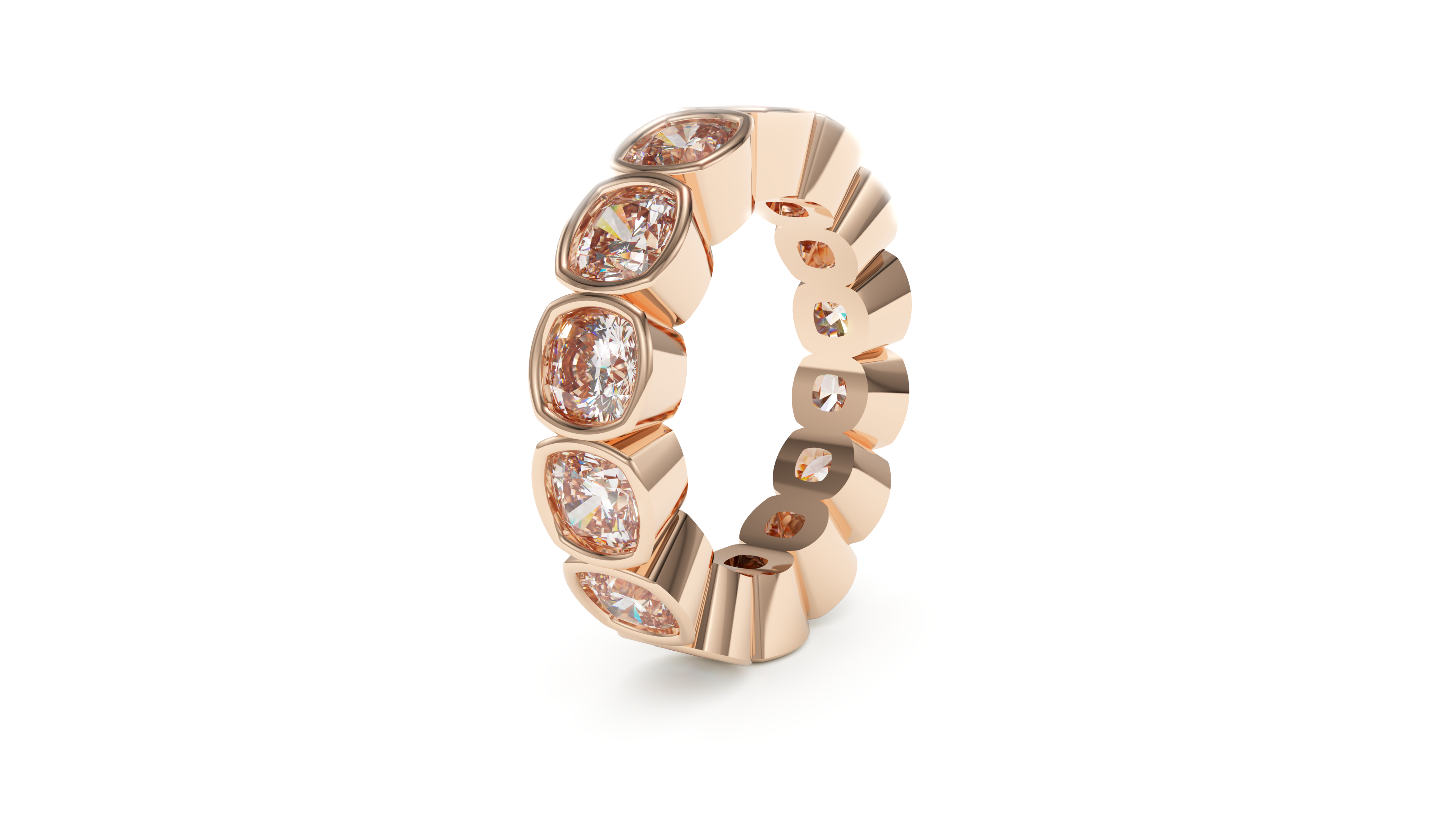 Cushion Bezel Eternity Eternal