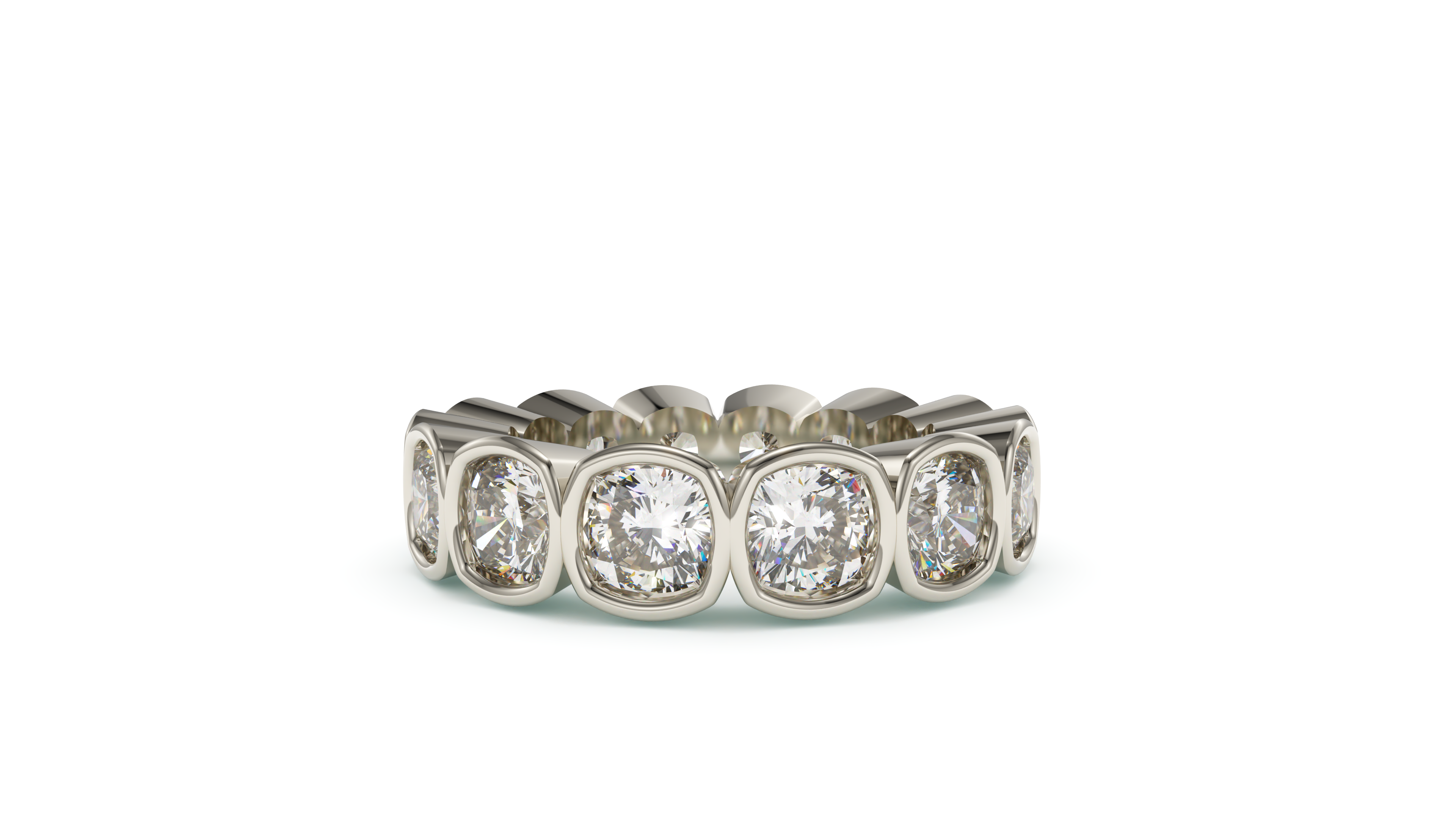 Cushion Bezel Eternity Eternal