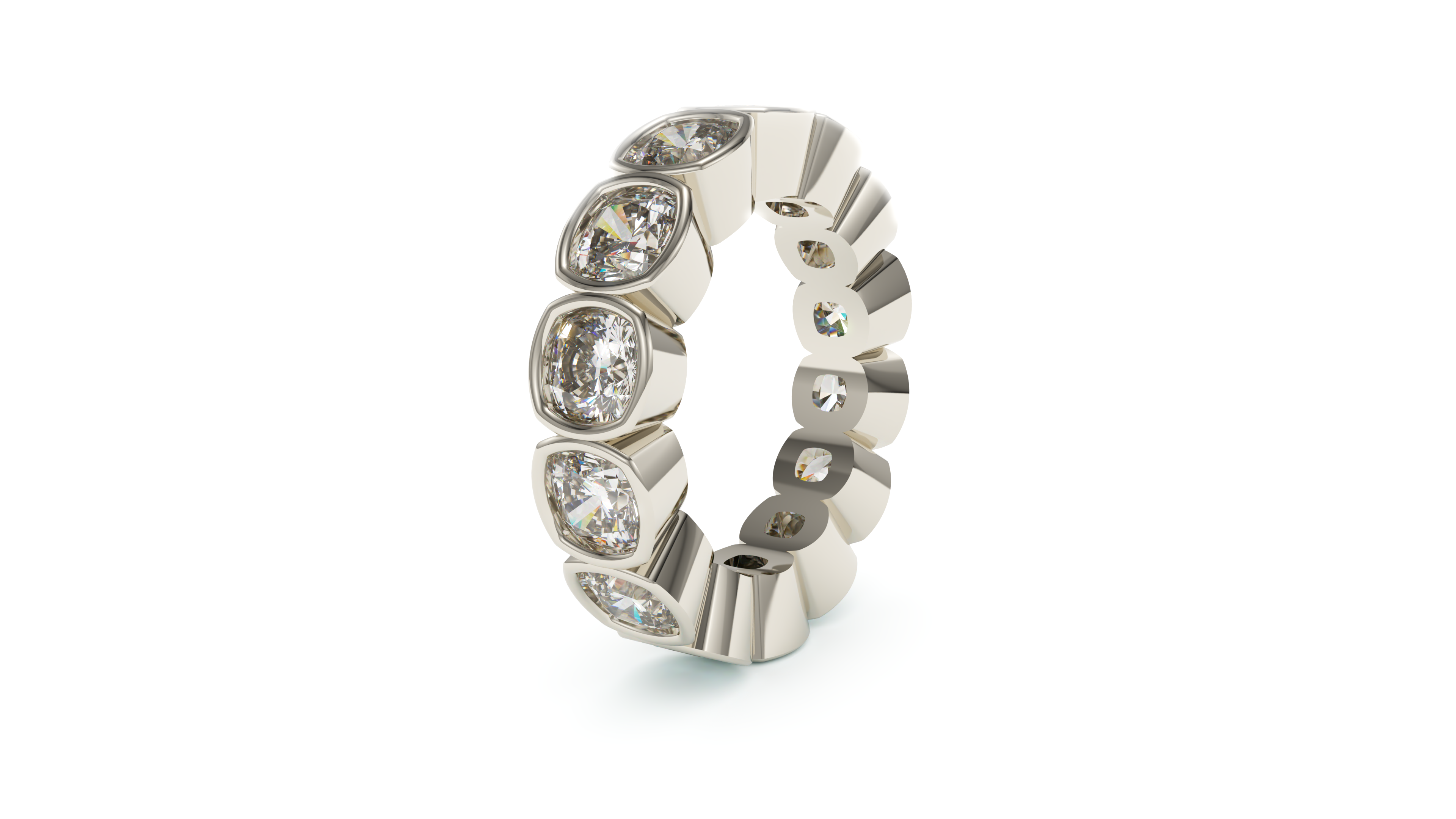 Cushion Bezel Eternity Eternal
