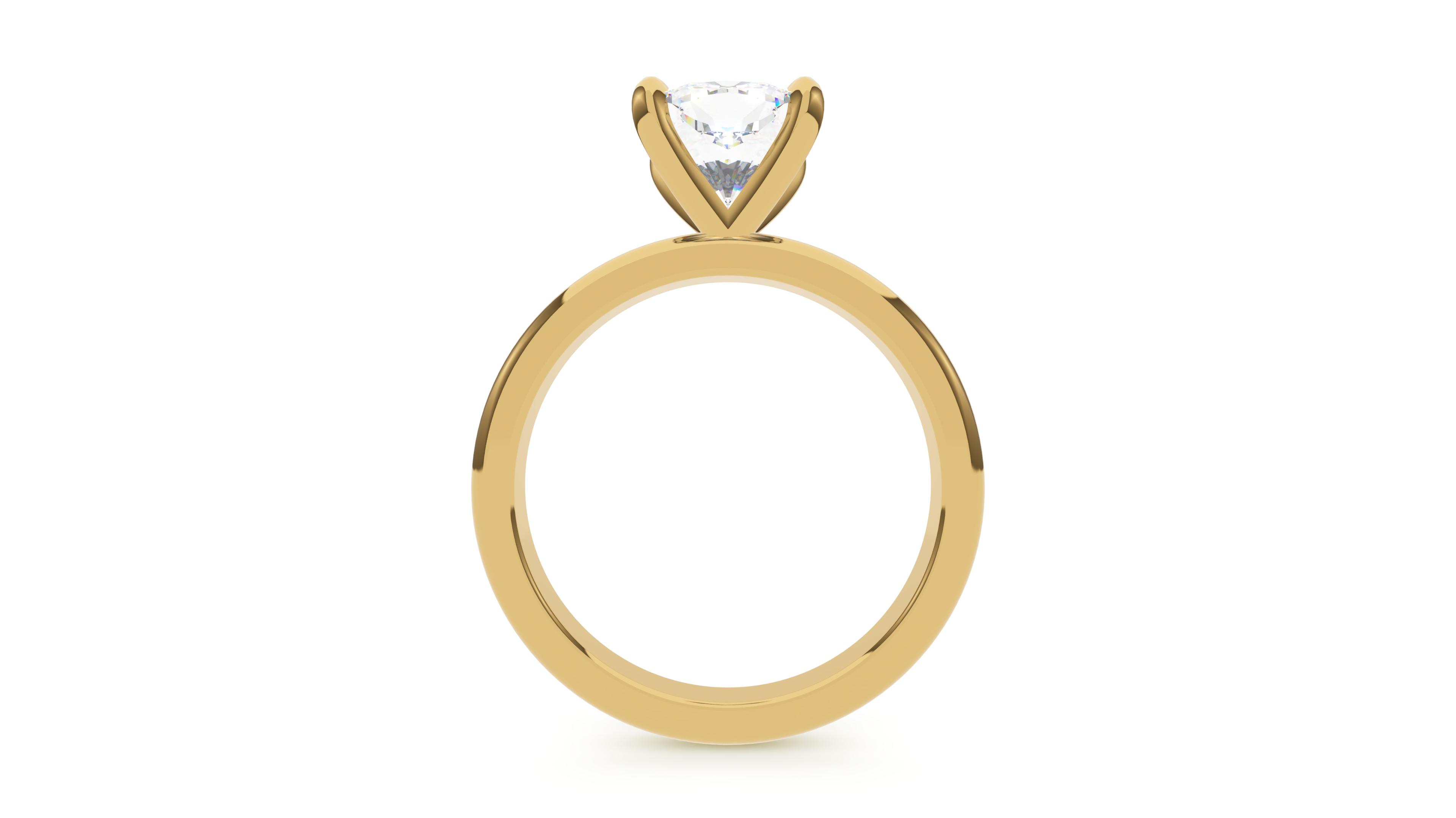 Cushion Diamond Classic Solitaire