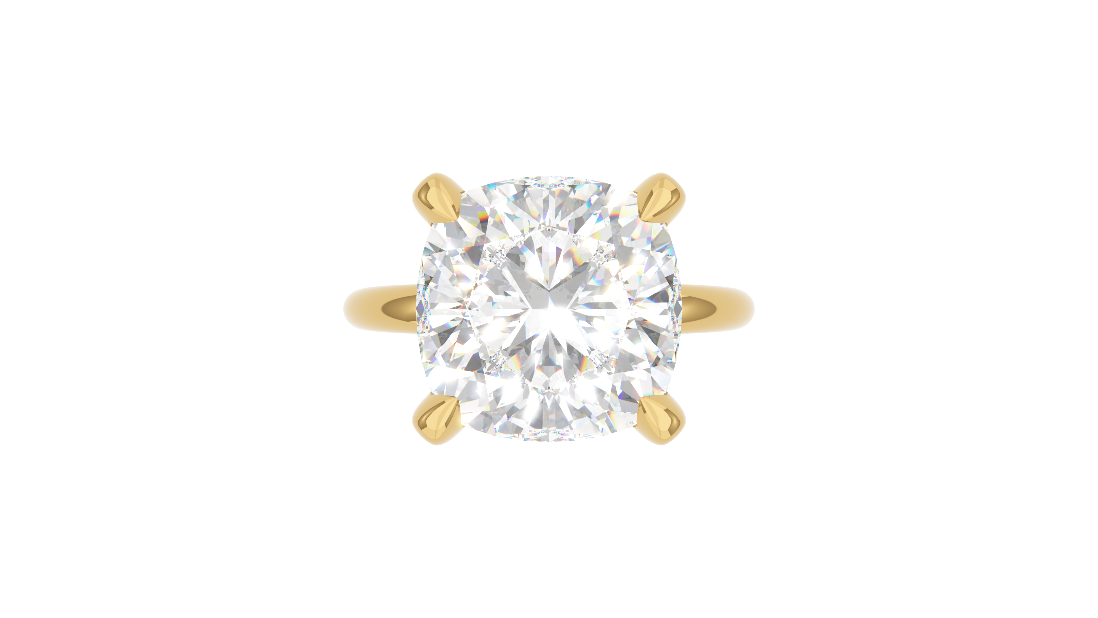 Cushion Diamond Classic Solitaire