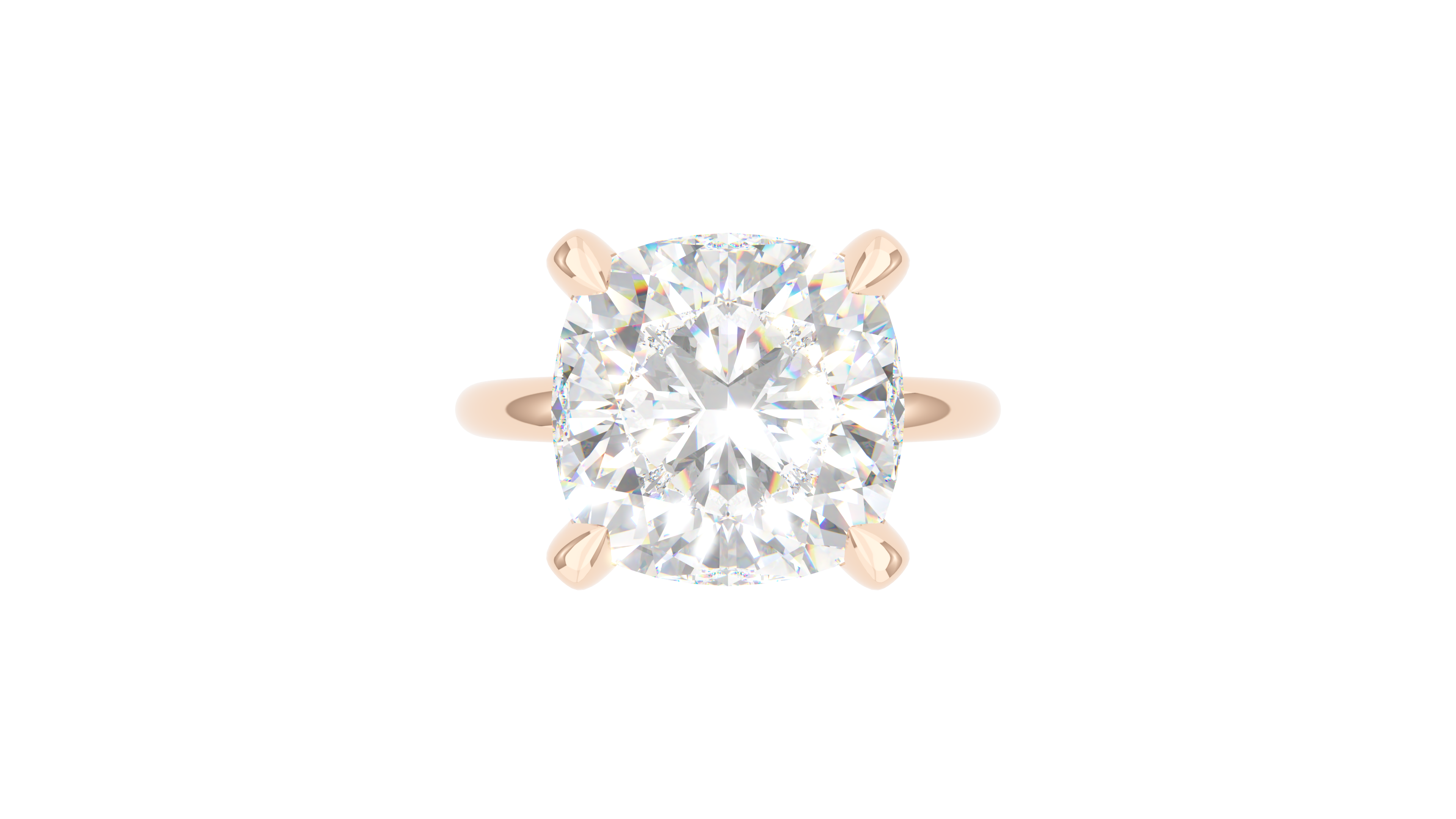 Cushion Diamond Classic Solitaire