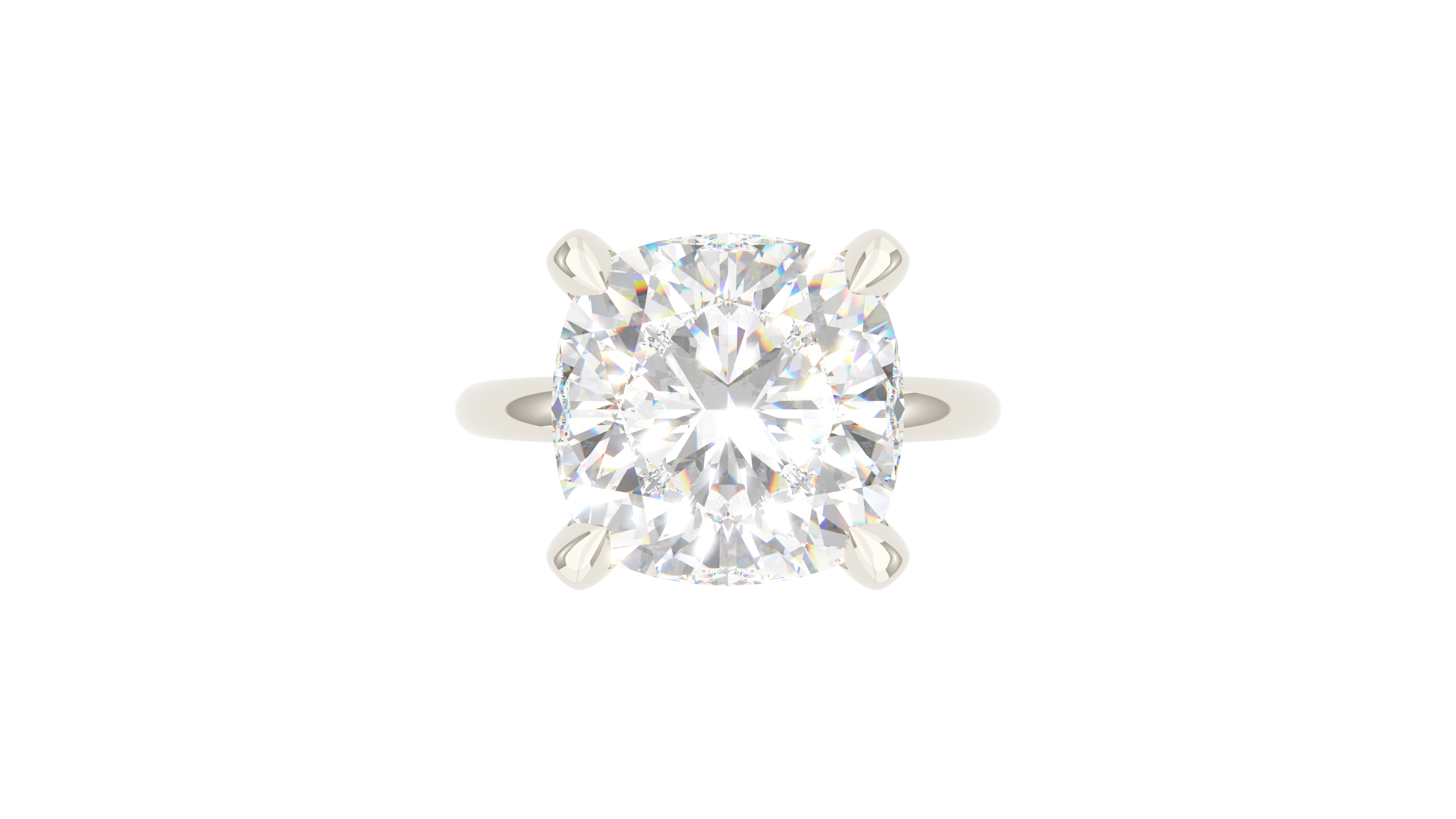 Cushion Diamond Classic Solitaire
