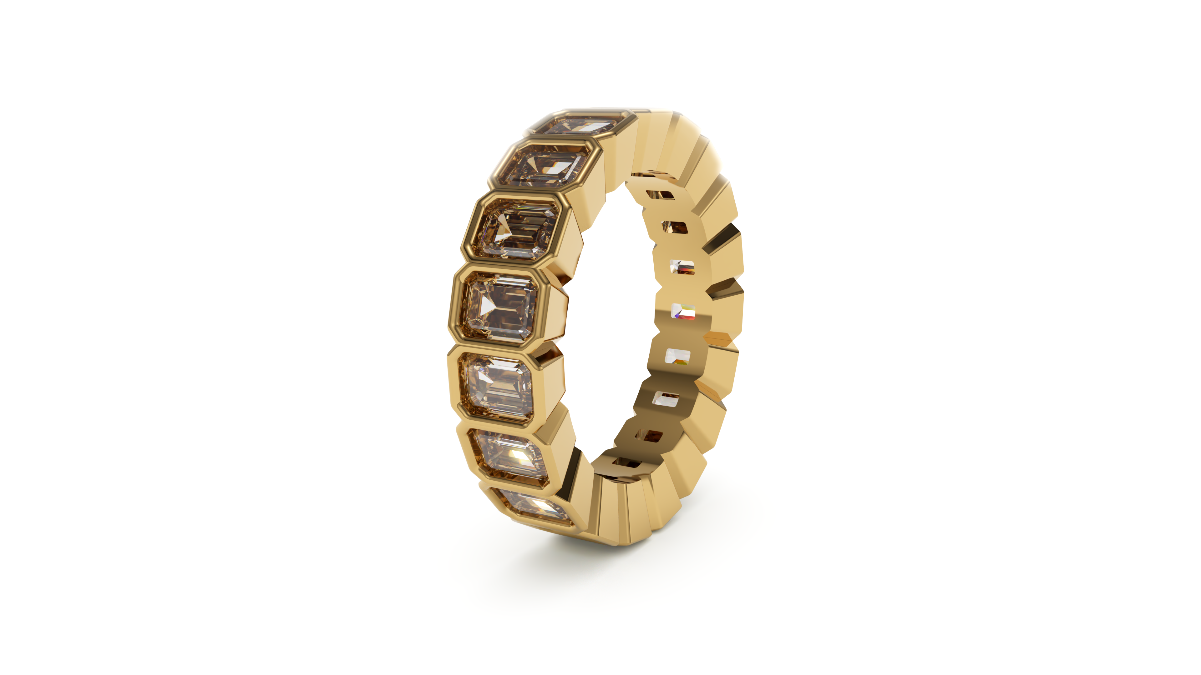Emerald Bezel Eternity Promise