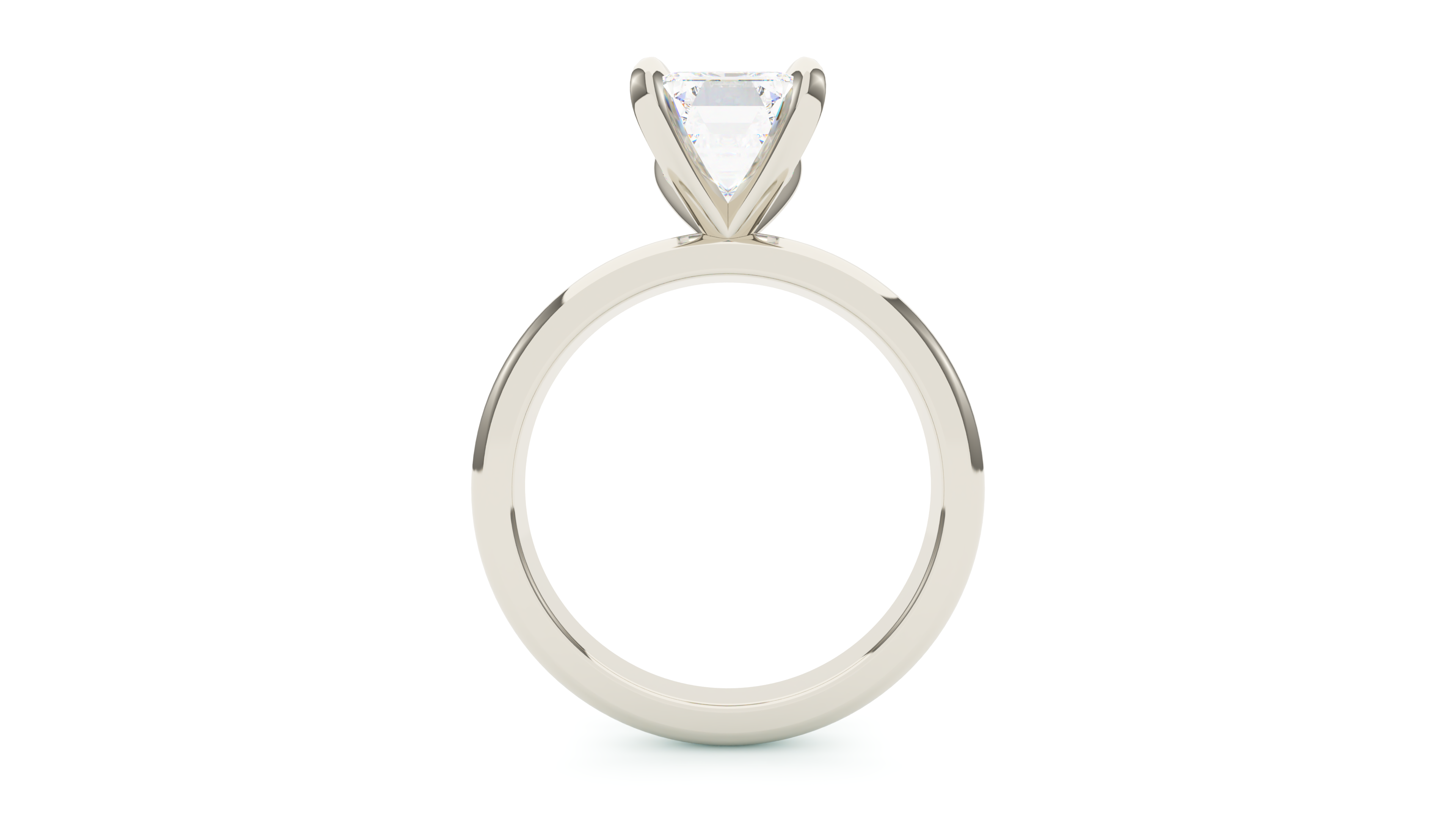 Emerald Diamond Classic Solitaire