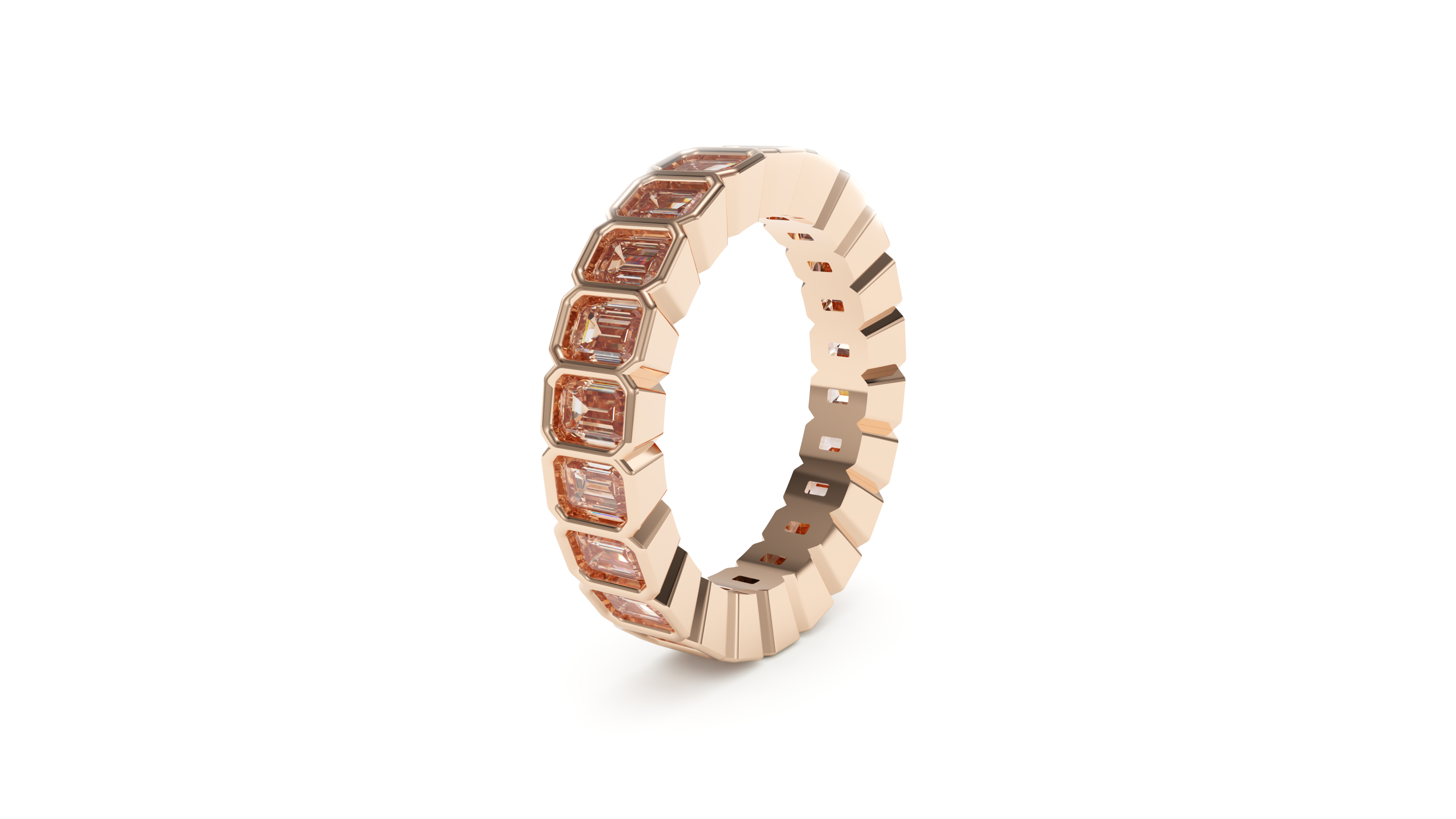 Emerald Bezel Eternity Whisper