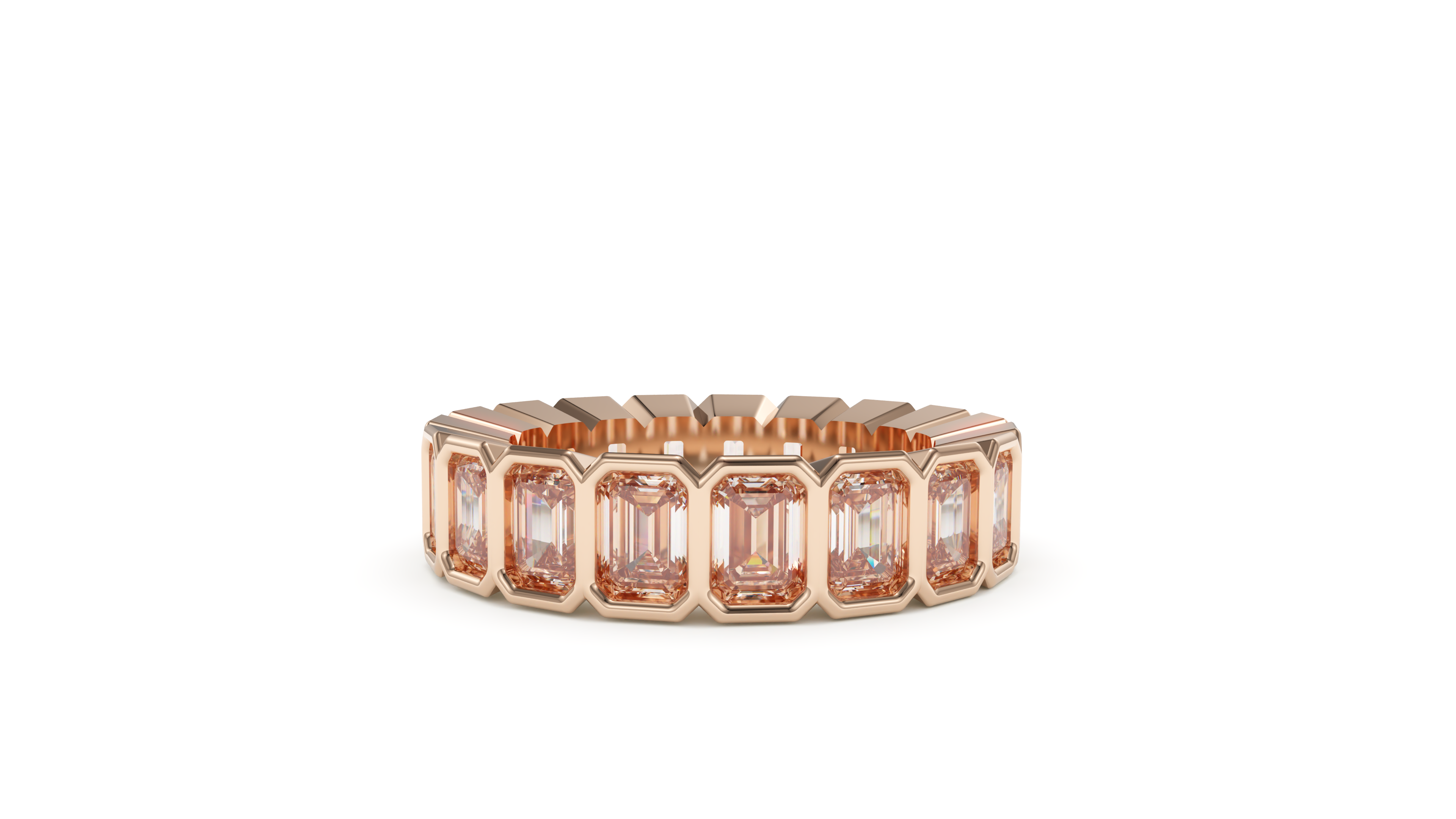 Emerald Bezel Eternity Promise