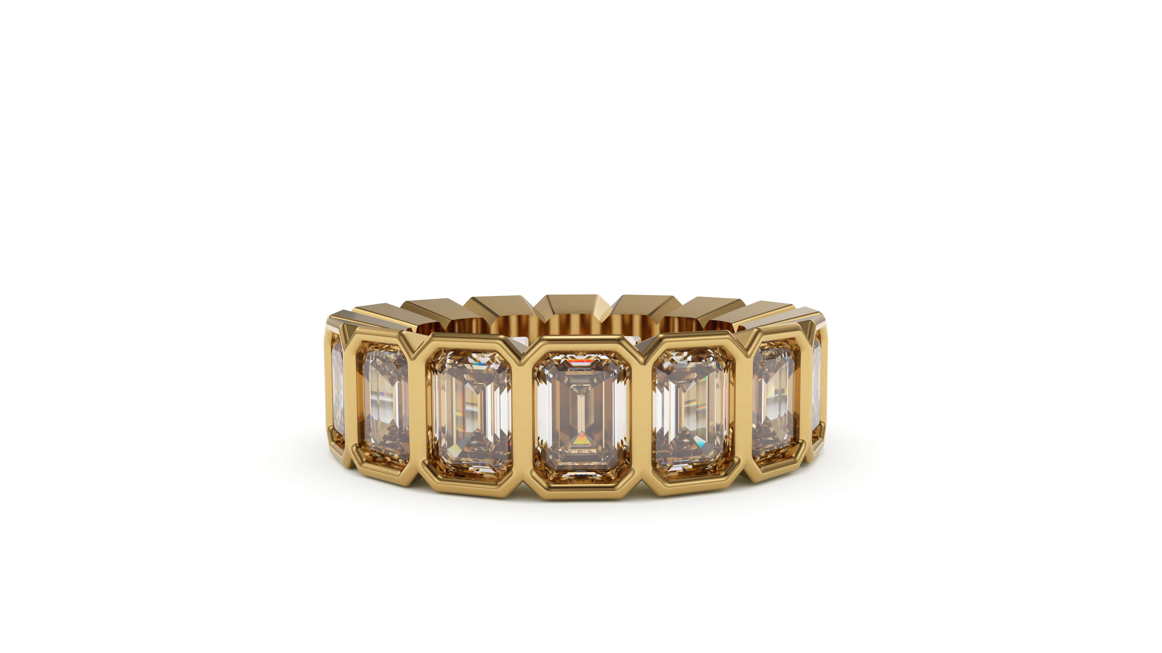 Emerald Bezel Eternity Eternal