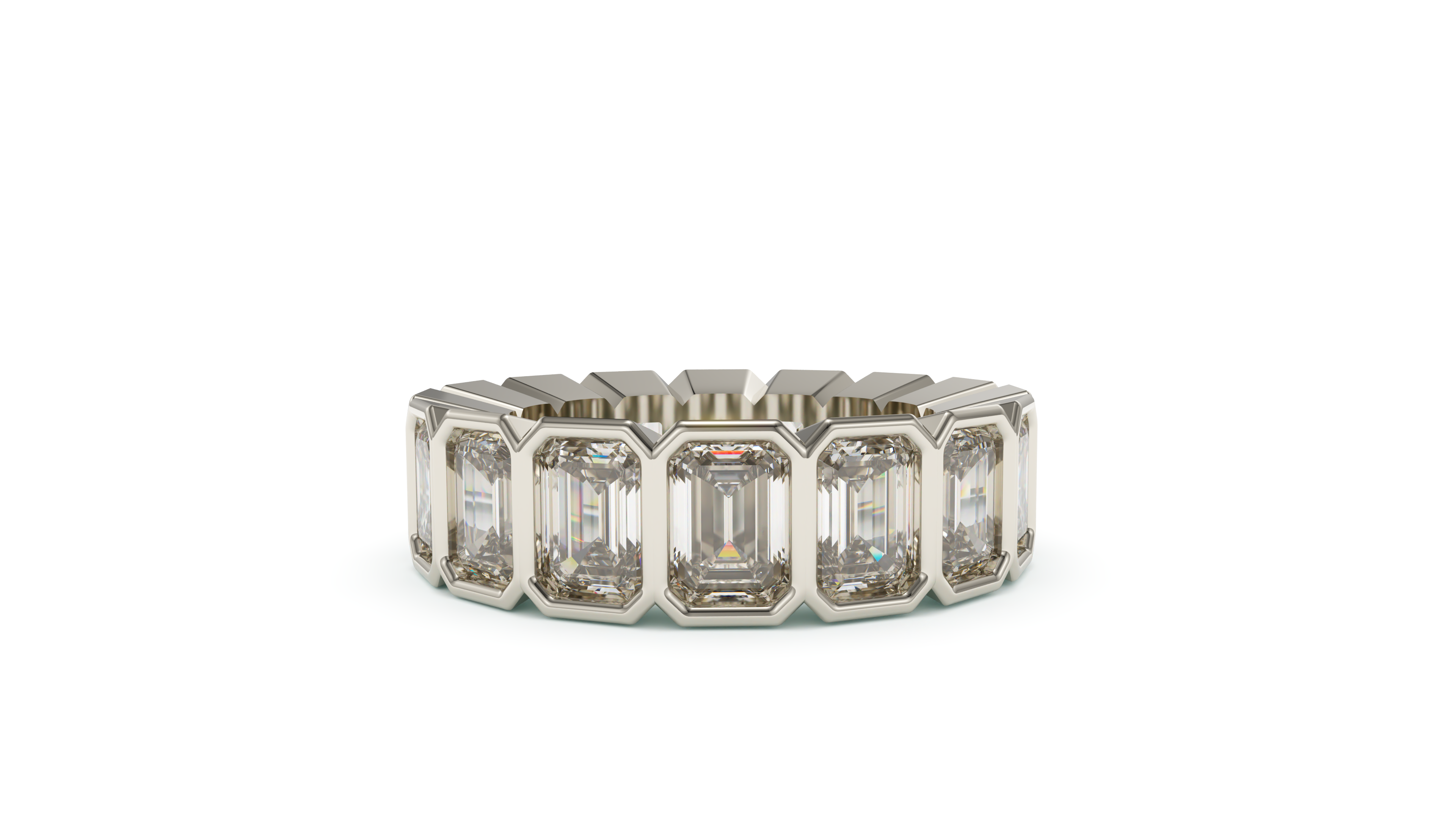 Emerald Bezel Eternity Eternal