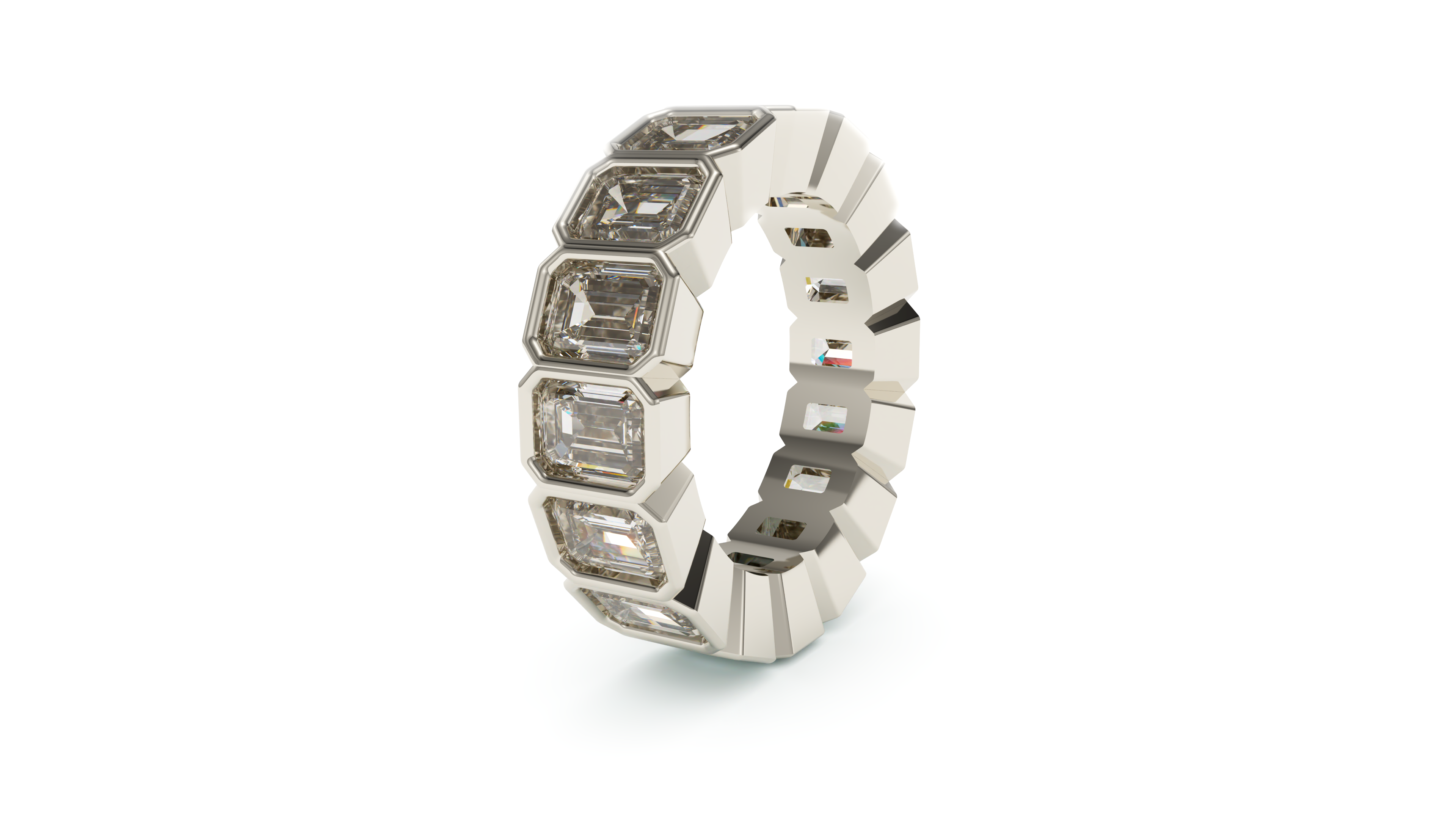 Emerald Bezel Eternity Eternal