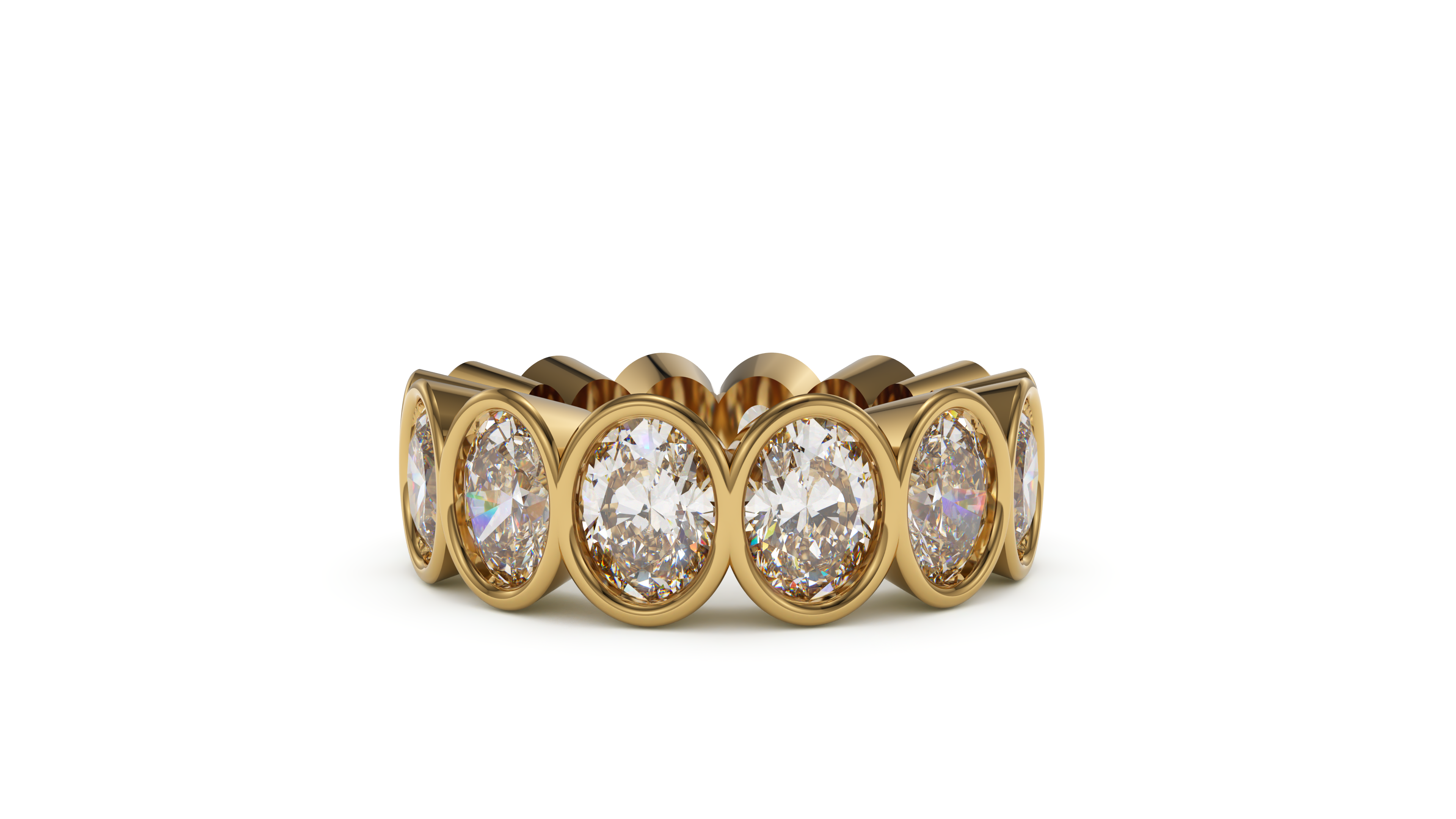 Oval Bezel Eternity Eternal