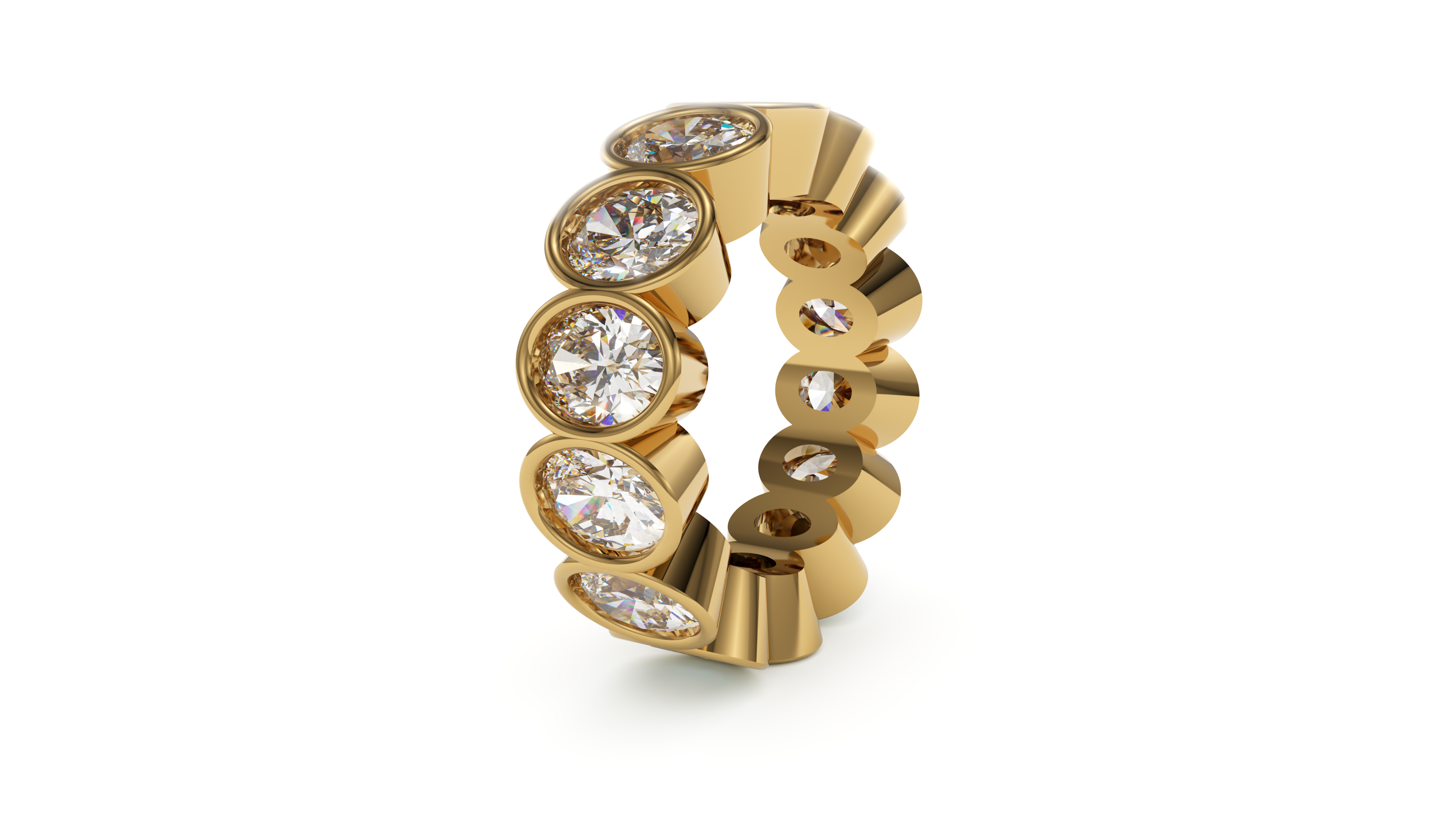Oval Bezel Eternity Eternal