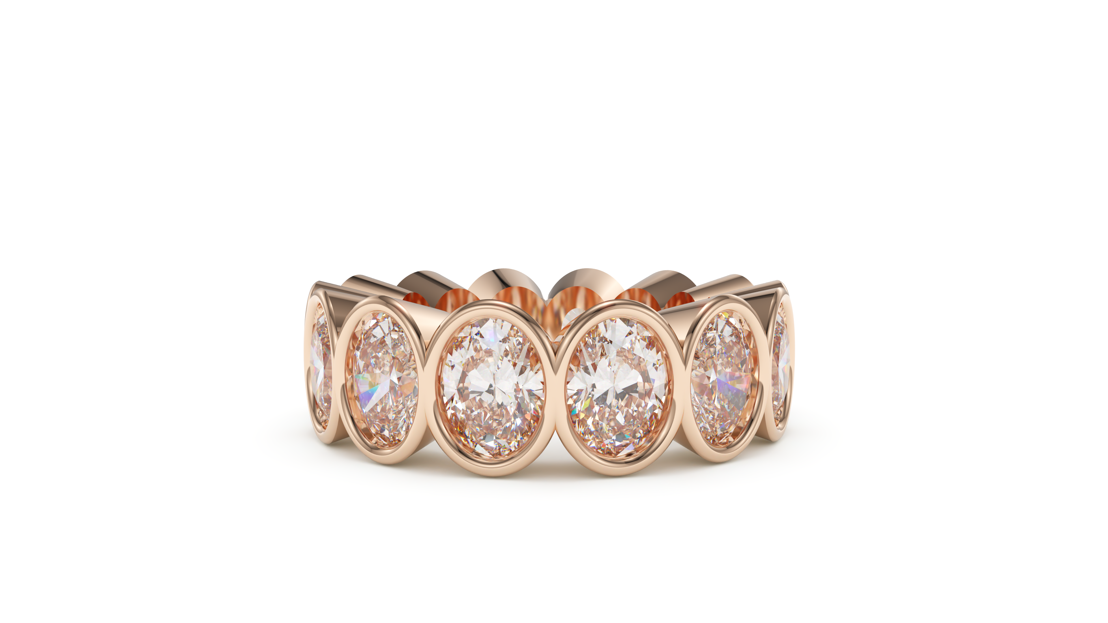 Oval Bezel Eternity Eternal