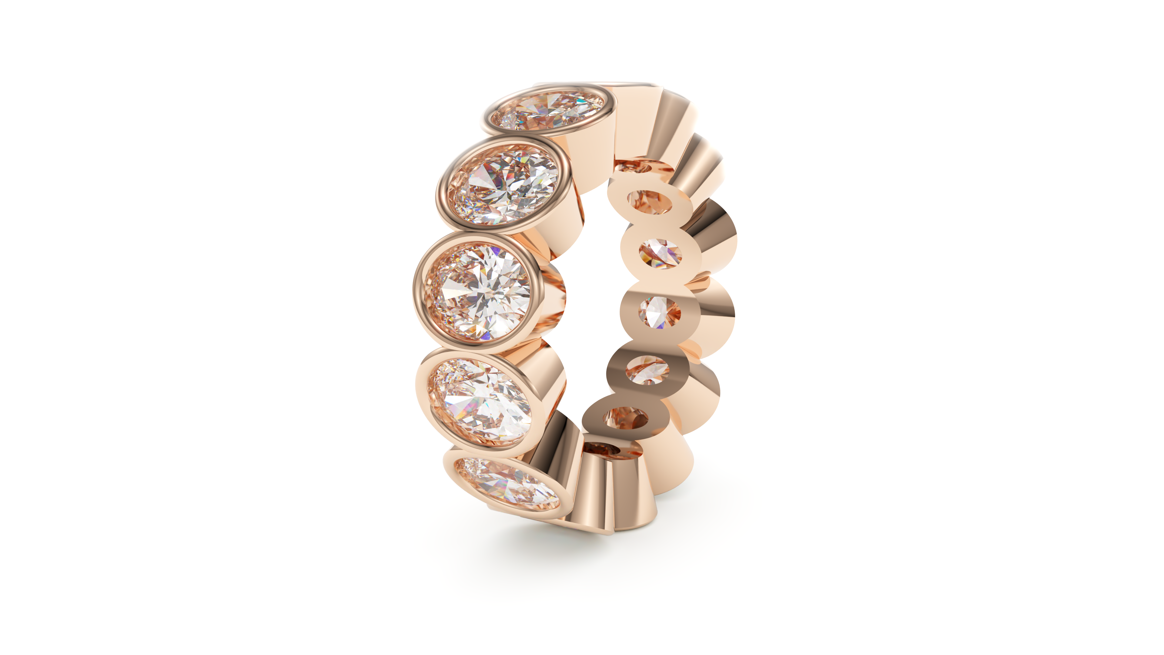 Oval Bezel Eternity Eternal