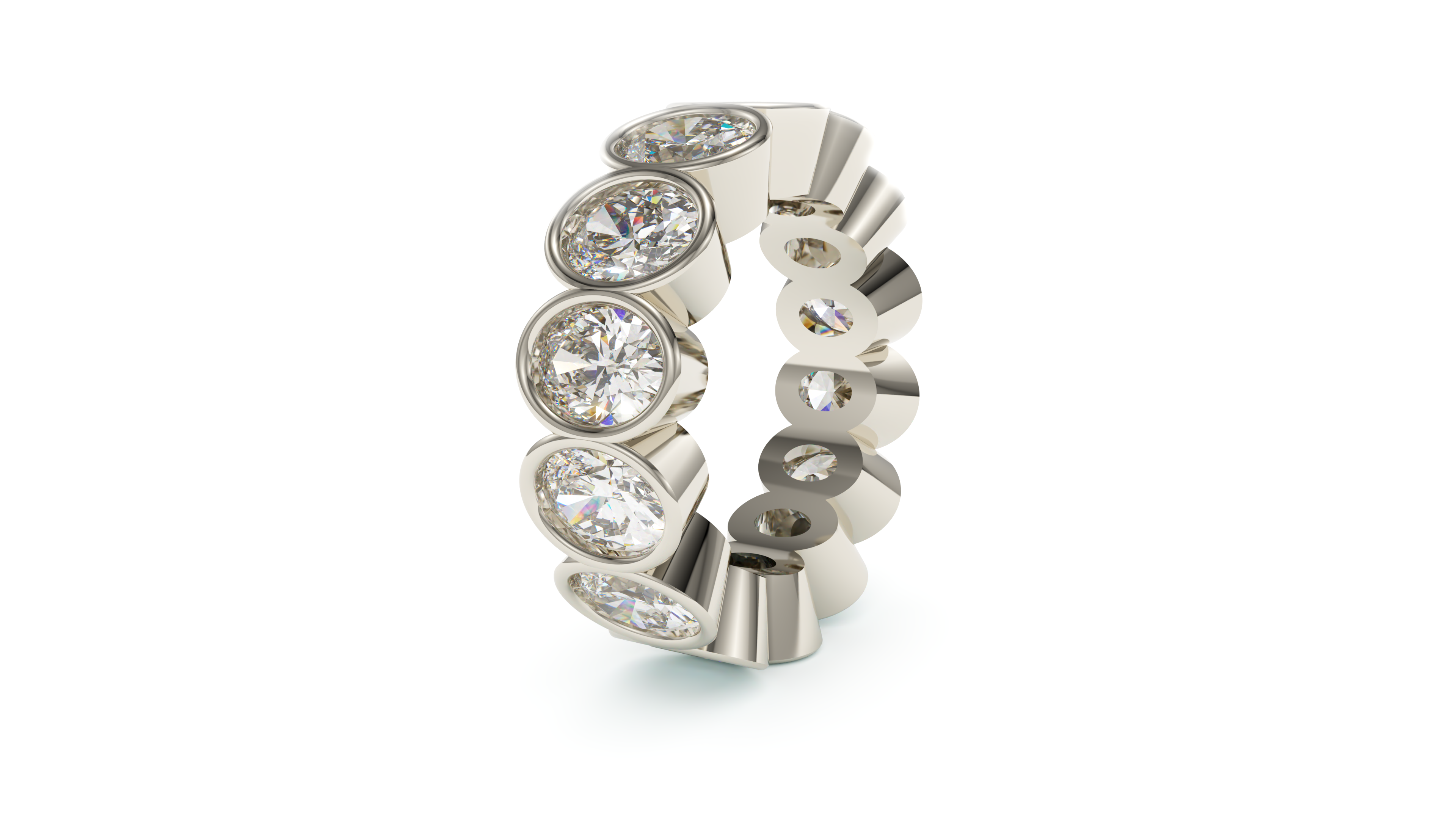 Oval Bezel Eternity Eternal