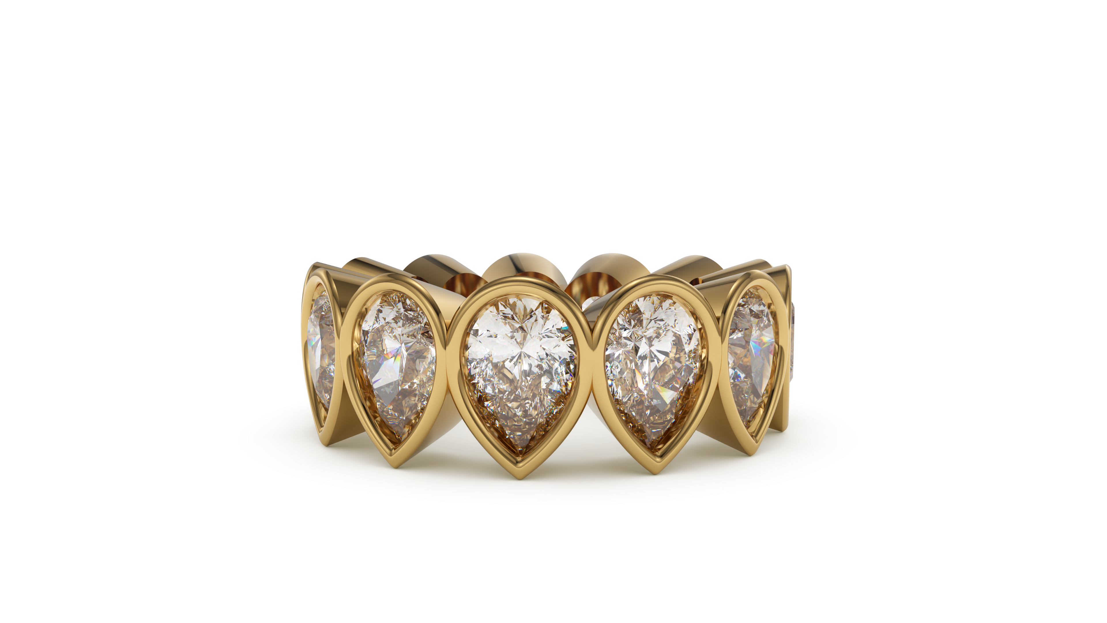 Pear Bezel Eternity Eternal