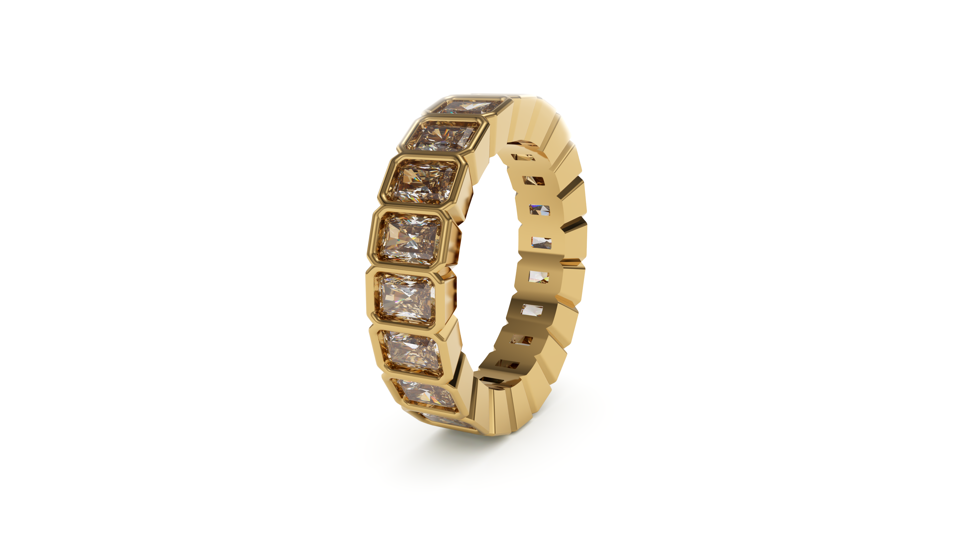 Radiant Bezel Eternity Whisper