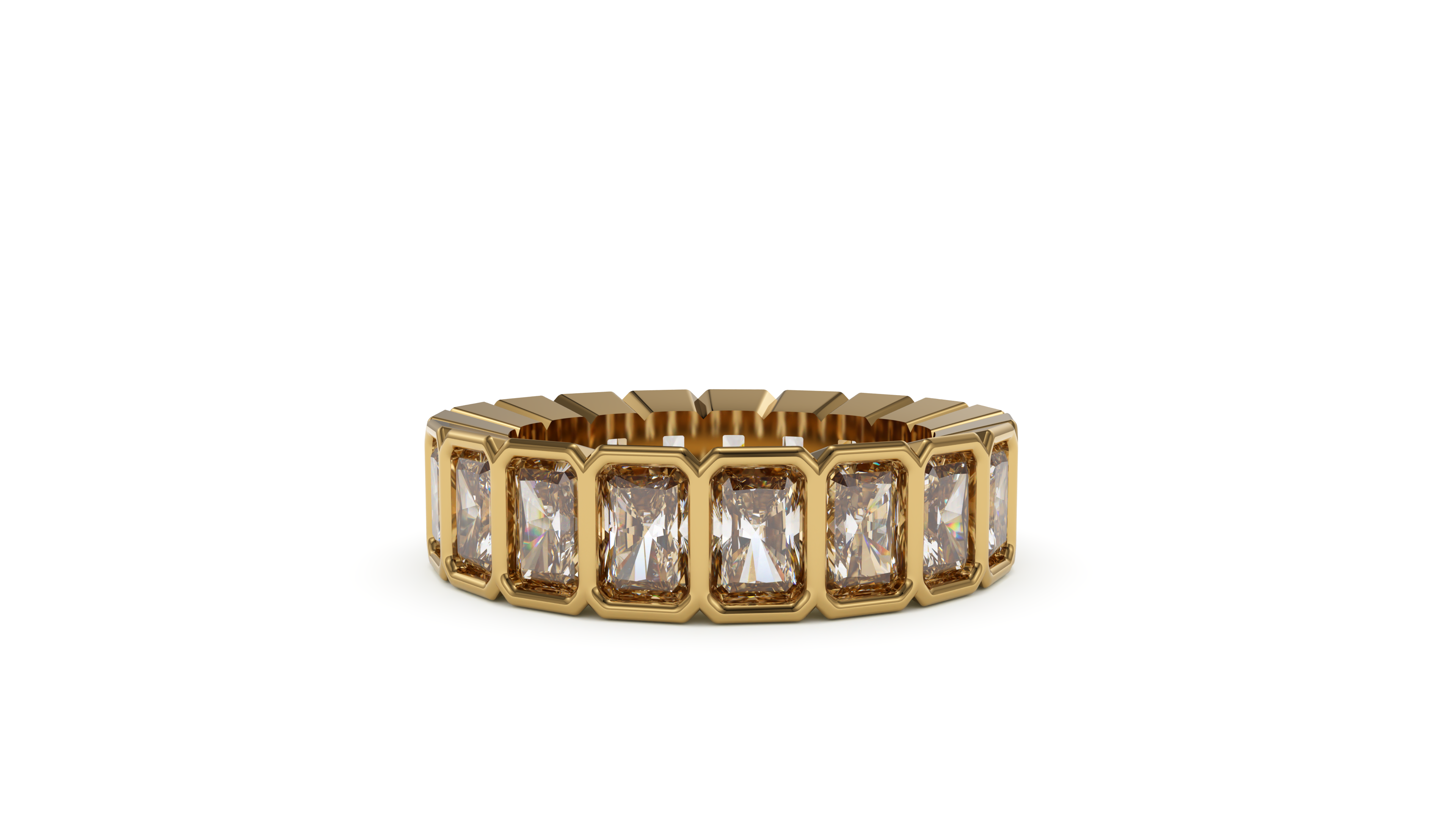 Radiant Bezel Eternity Promise