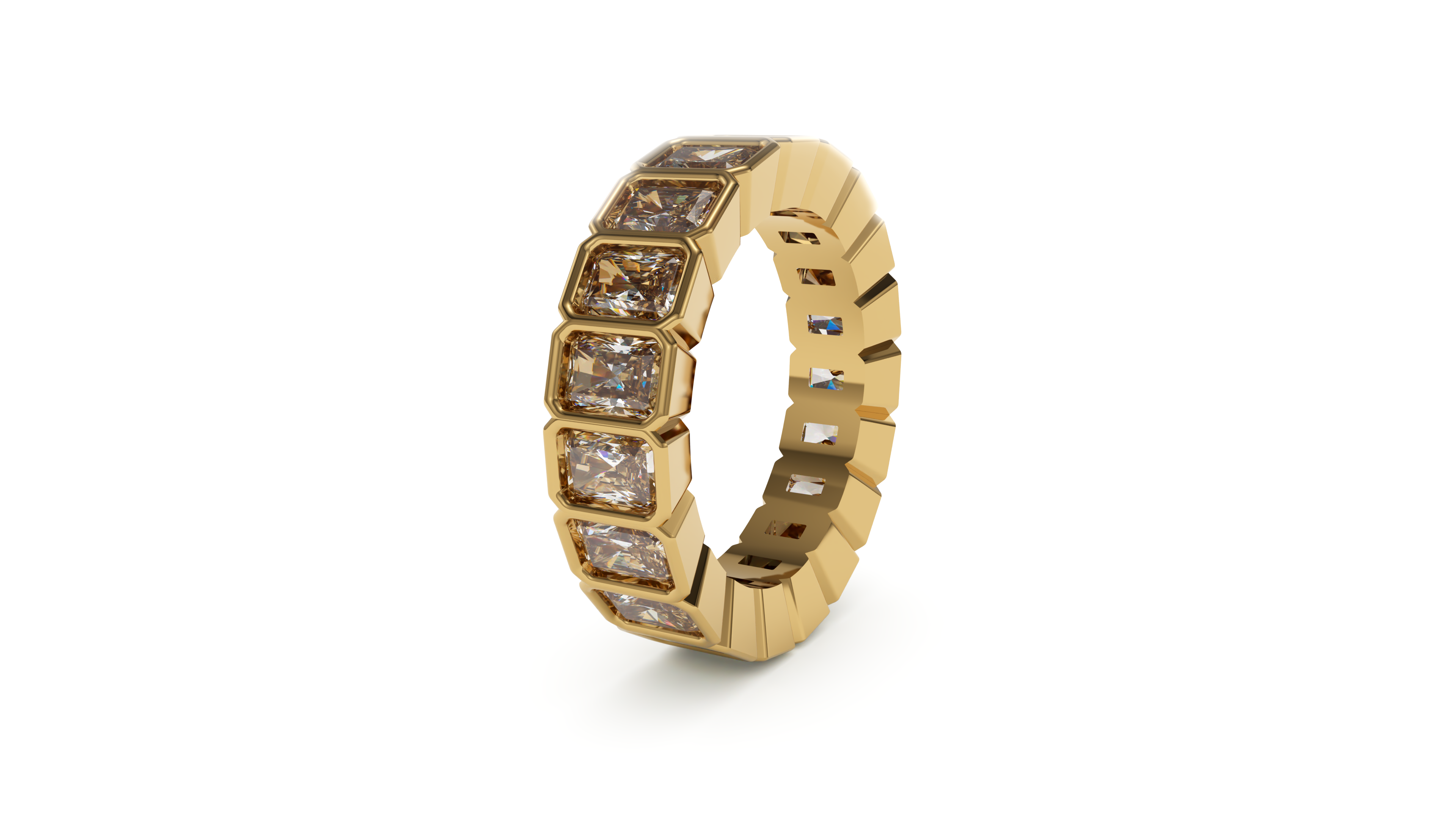 Radiant Bezel Eternity Promise