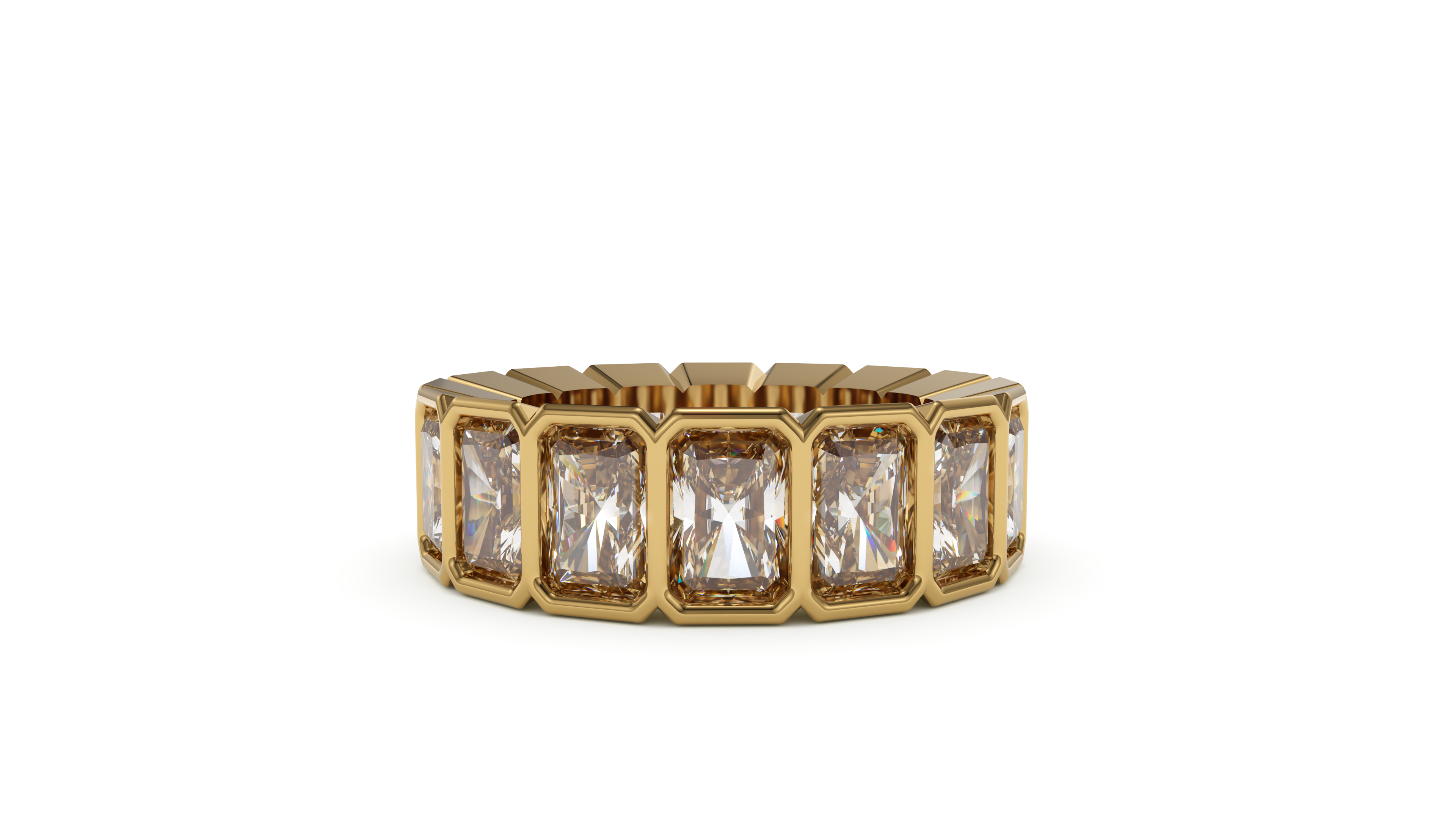 Radiant Bezel Eternity Eternal