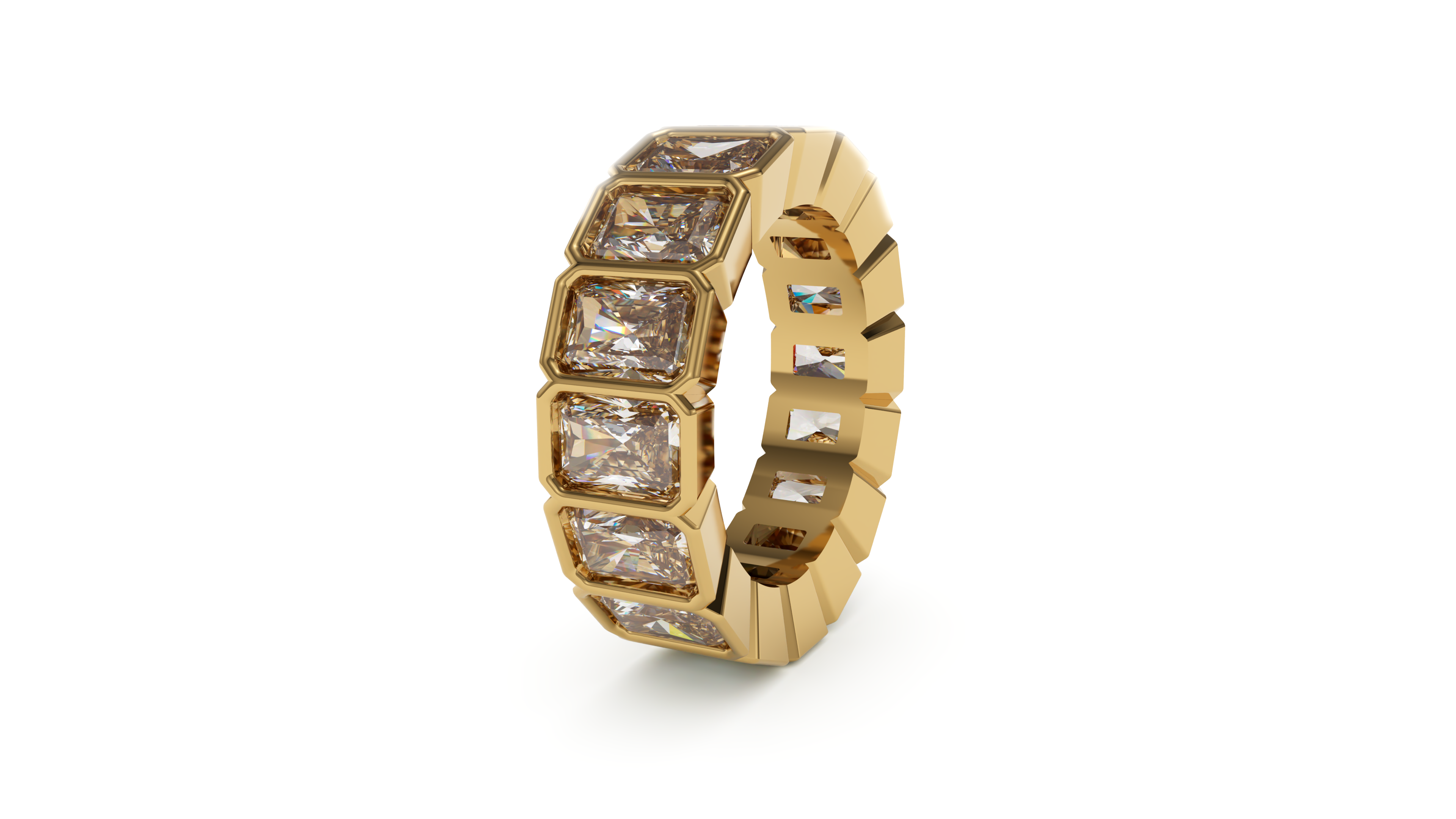 Radiant Bezel Eternity Eternal