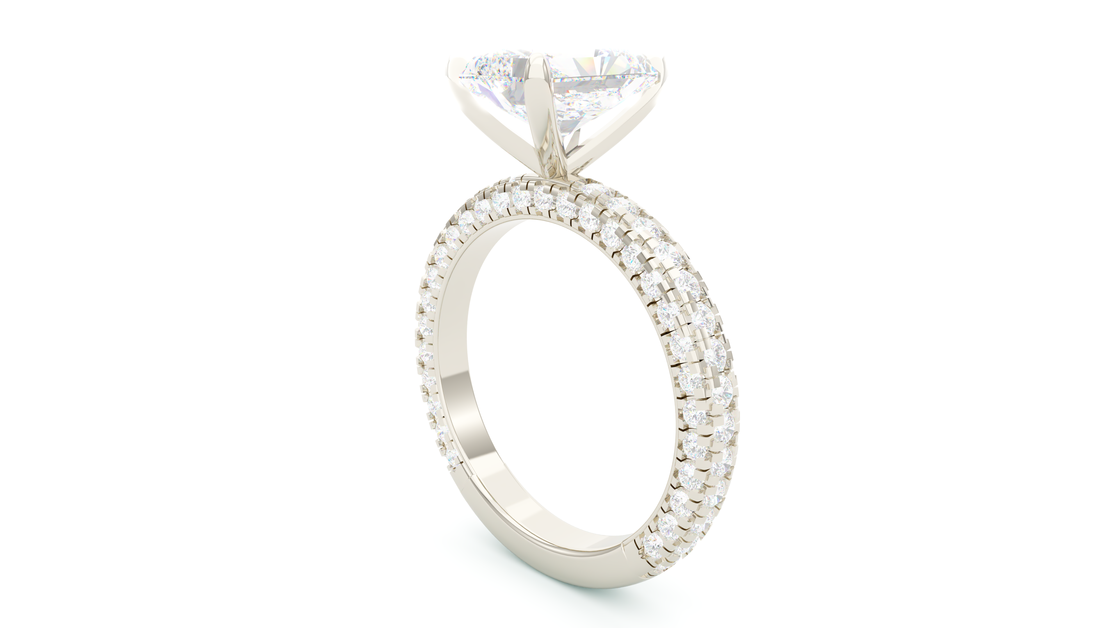 Trio Pavé Radiant