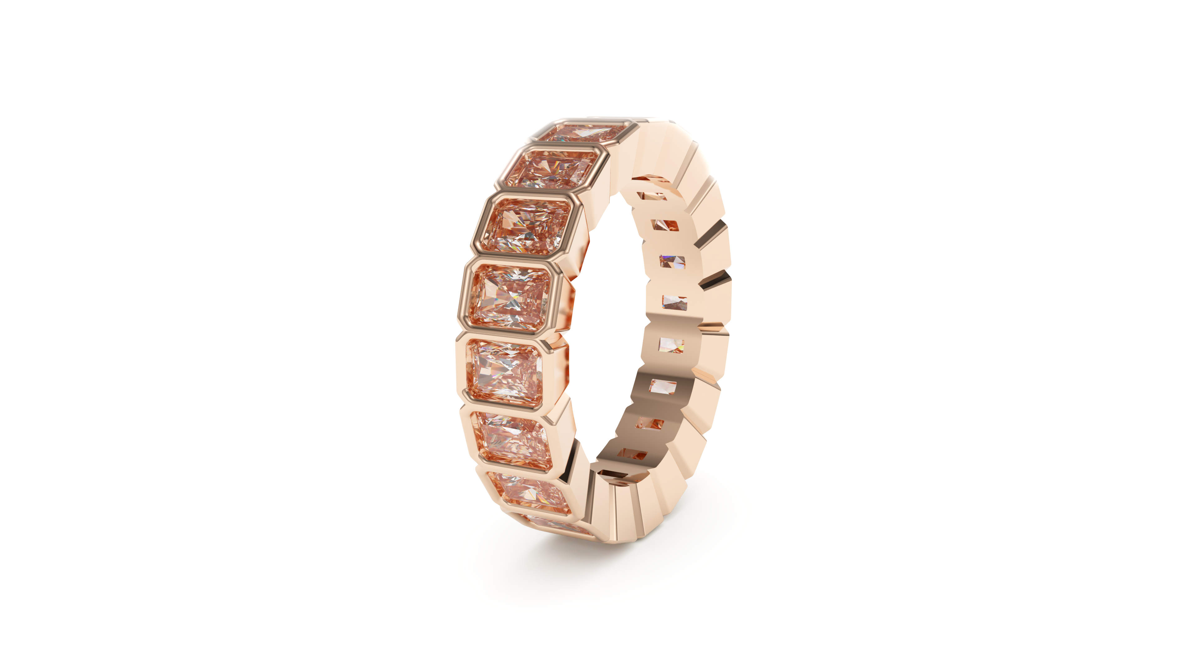 Radiant Bezel Eternity Whisper