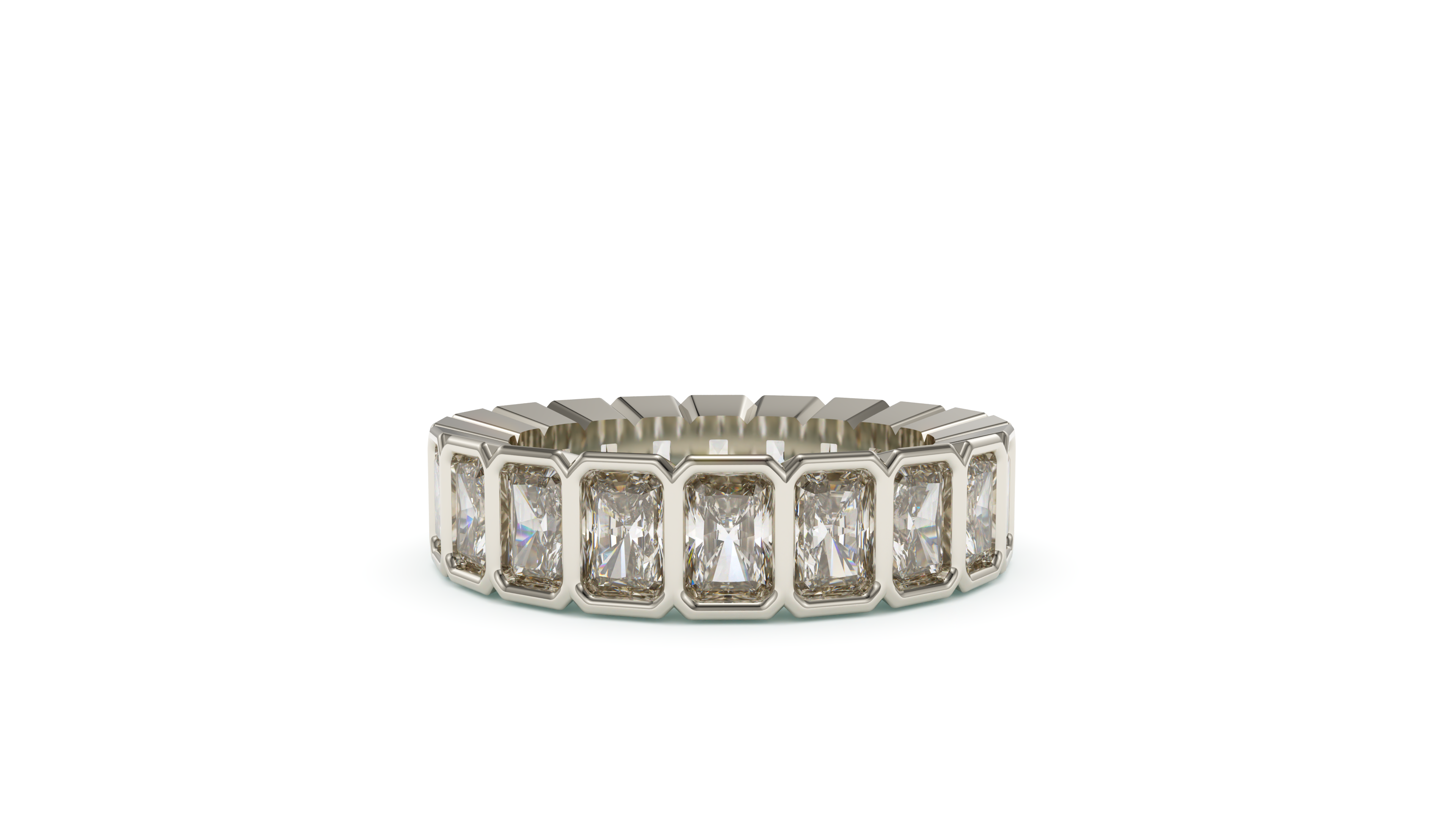 Radiant Bezel Eternity Whisper