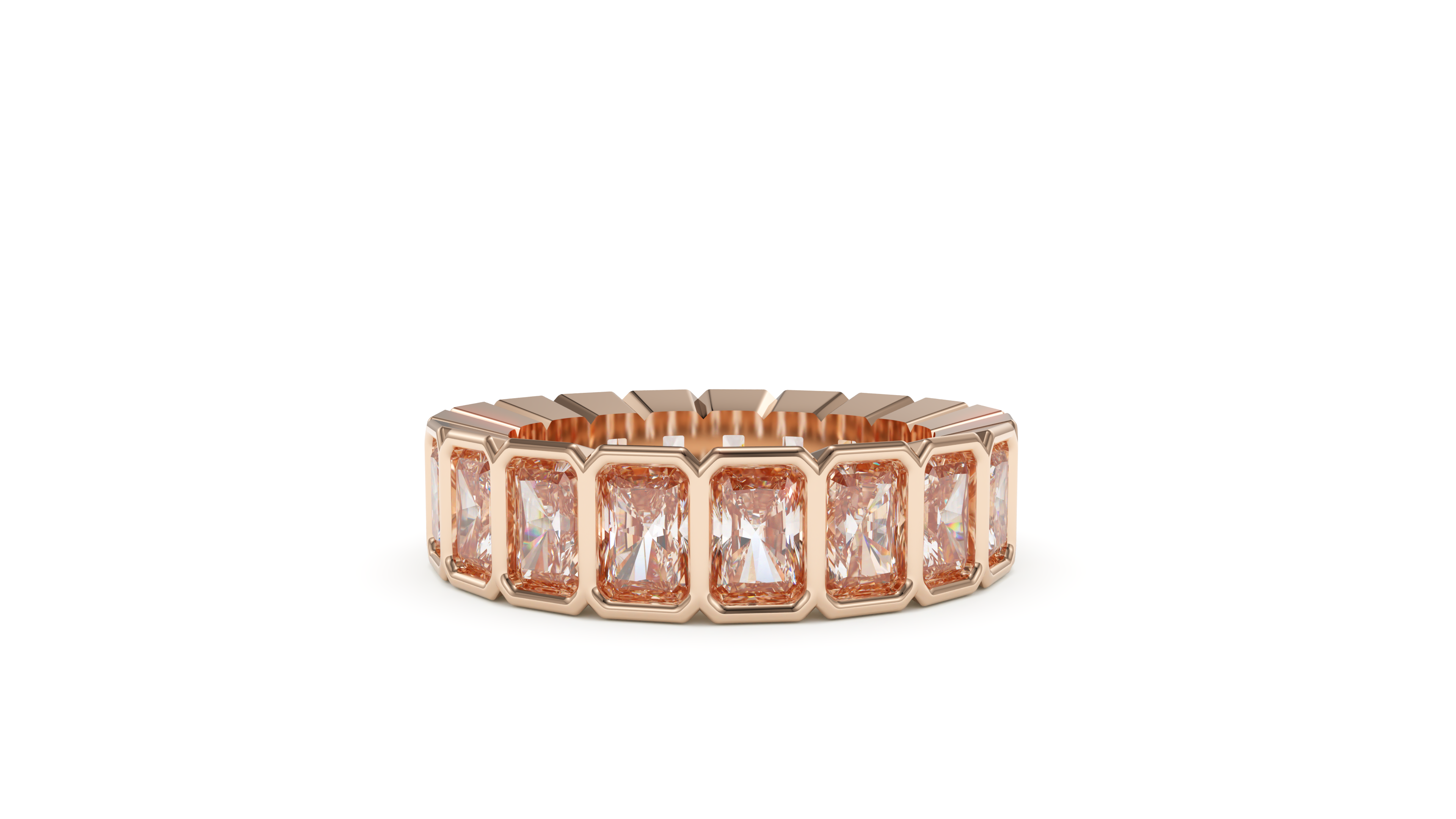 Radiant Bezel Eternity Promise