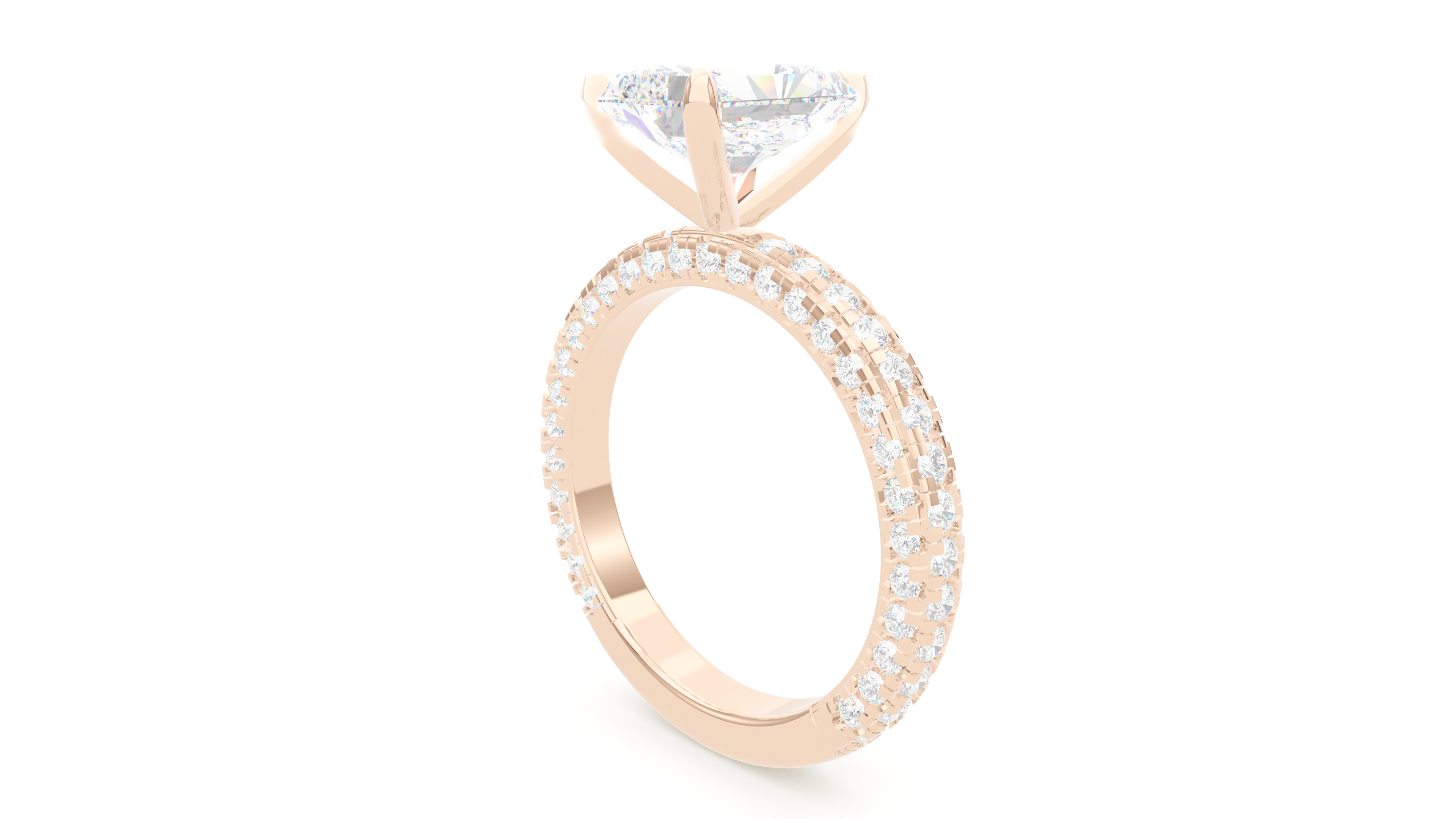 Trio Pavé Radiant