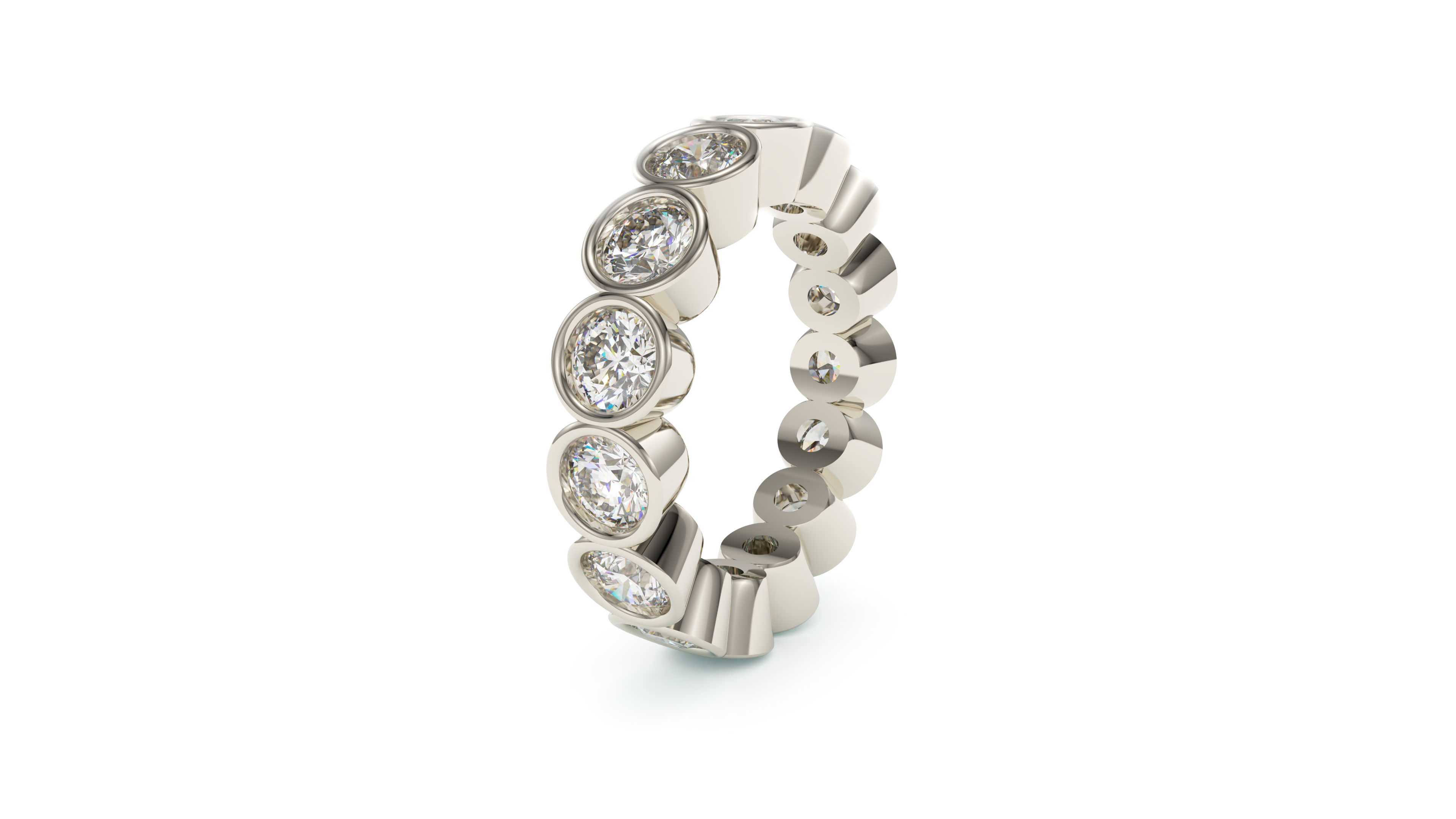 Round Bezel Eternity Promise