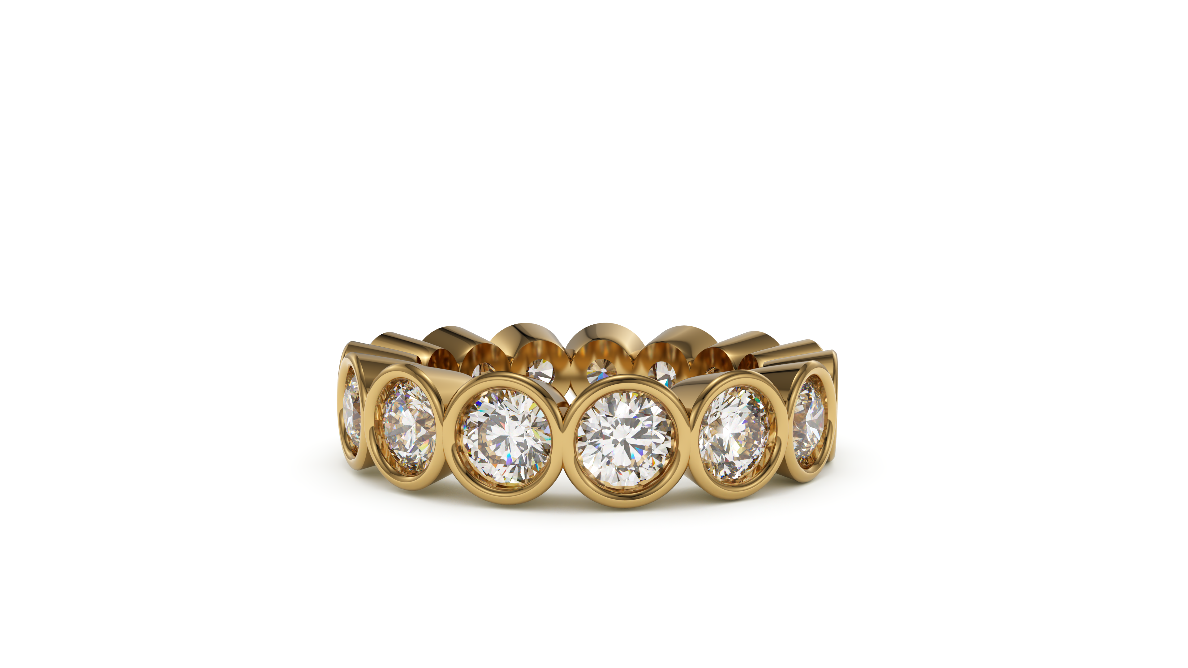 Round Bezel Eternity Promise