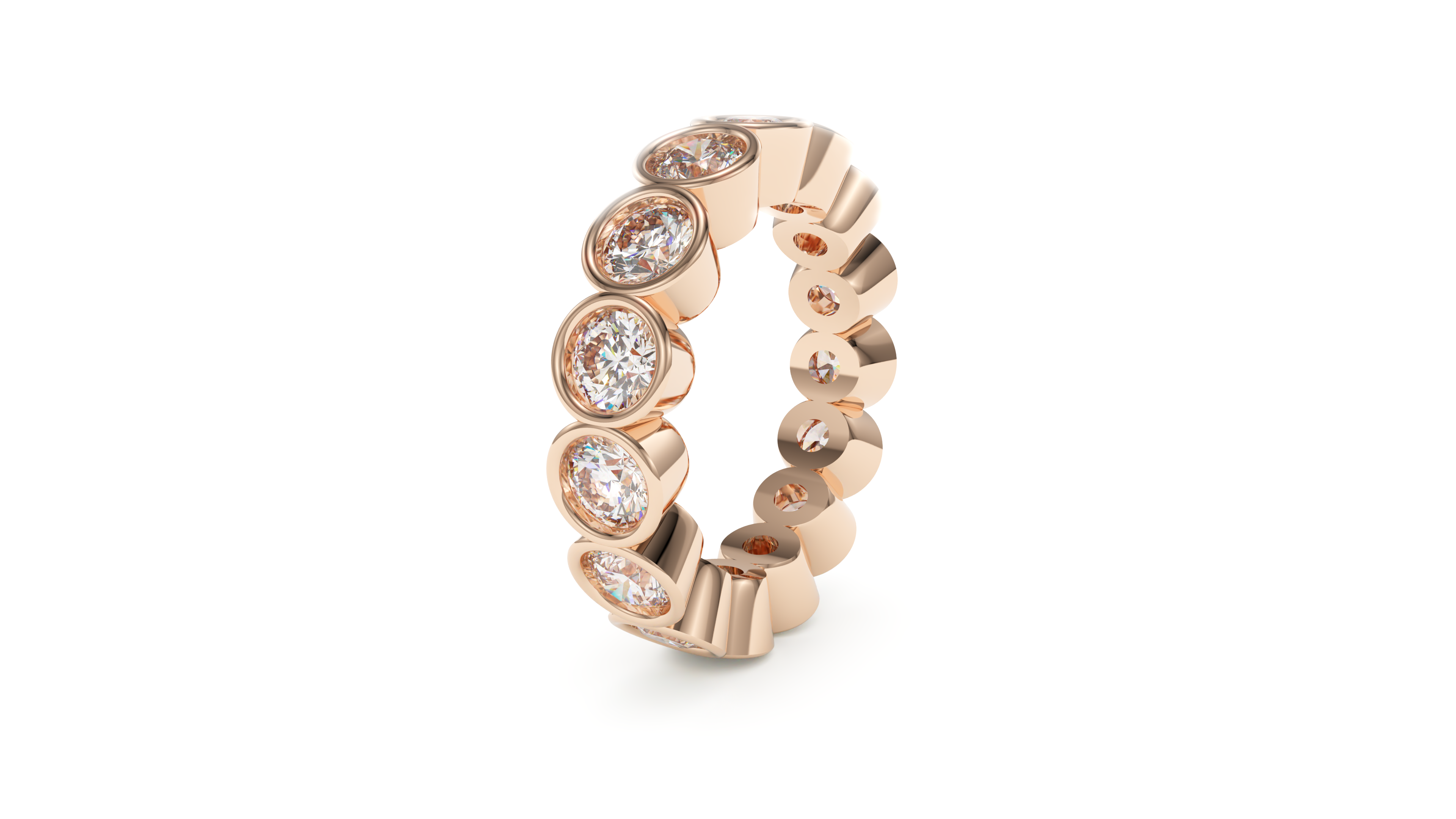 Round Bezel Eternity Promise