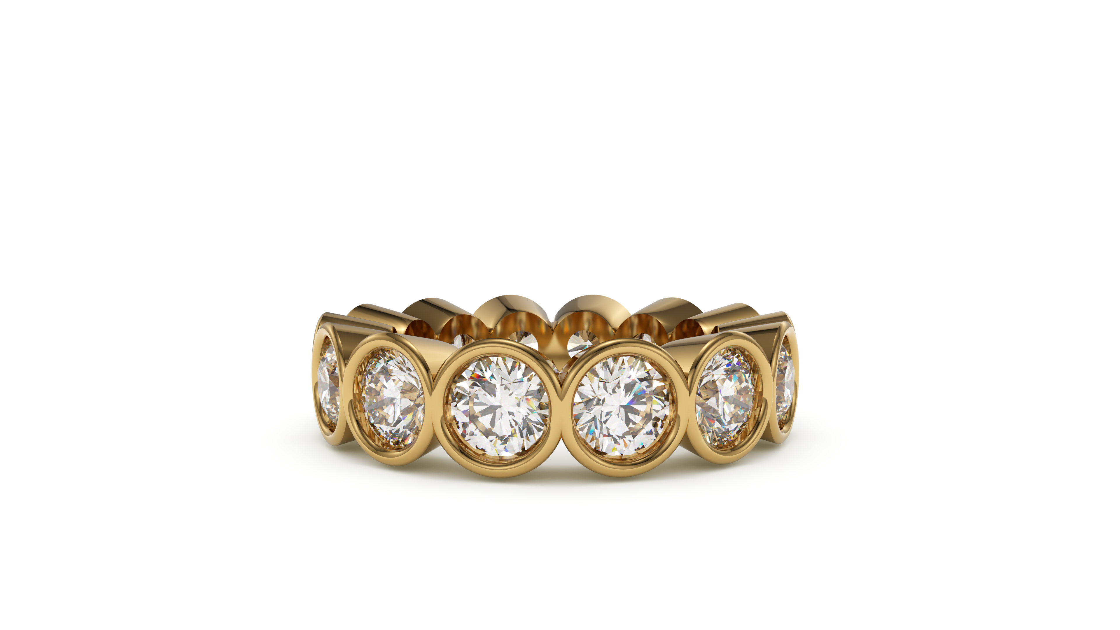 Round Bezel Eternity Devotion