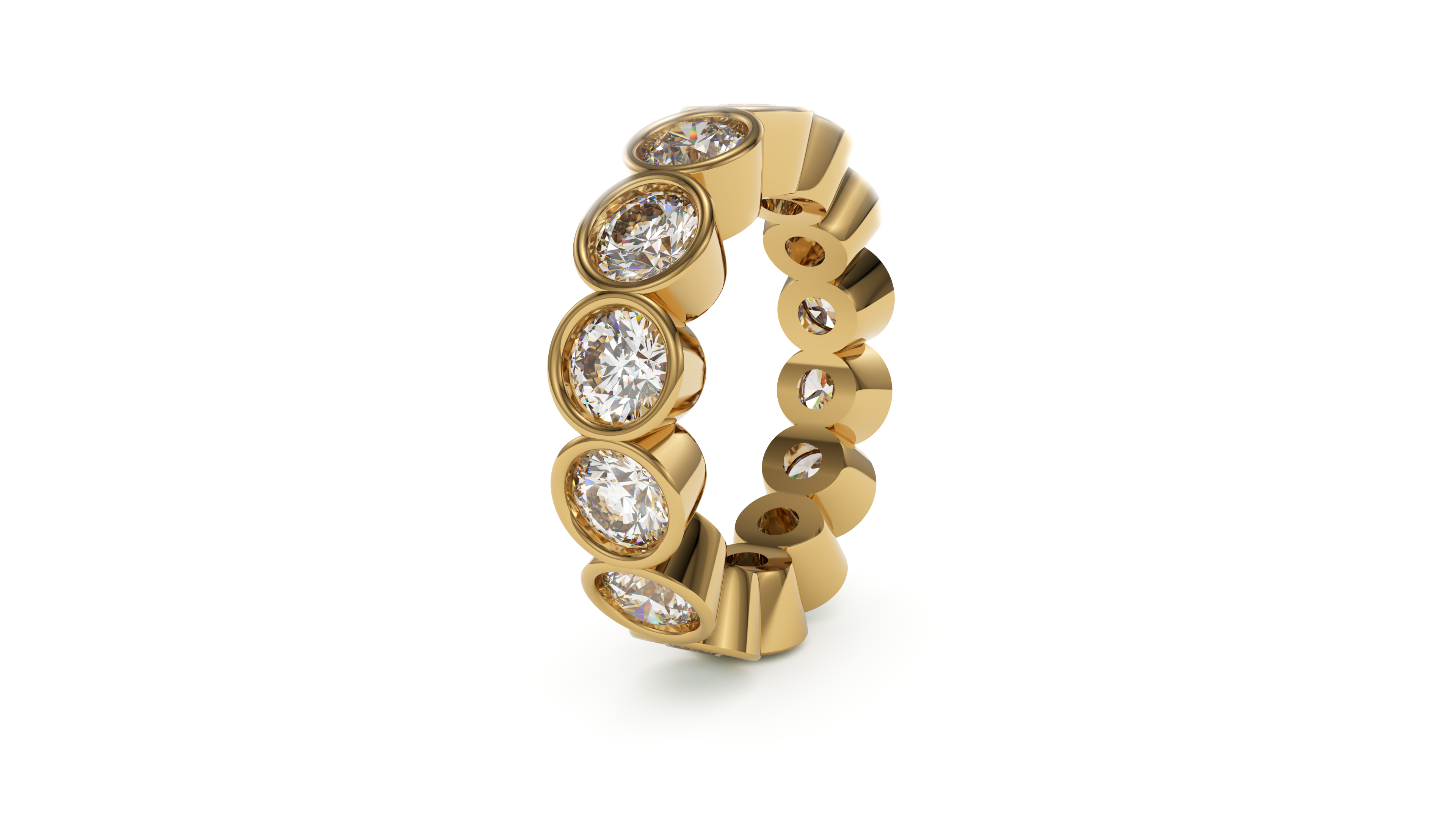 Round Bezel Eternity Devotion