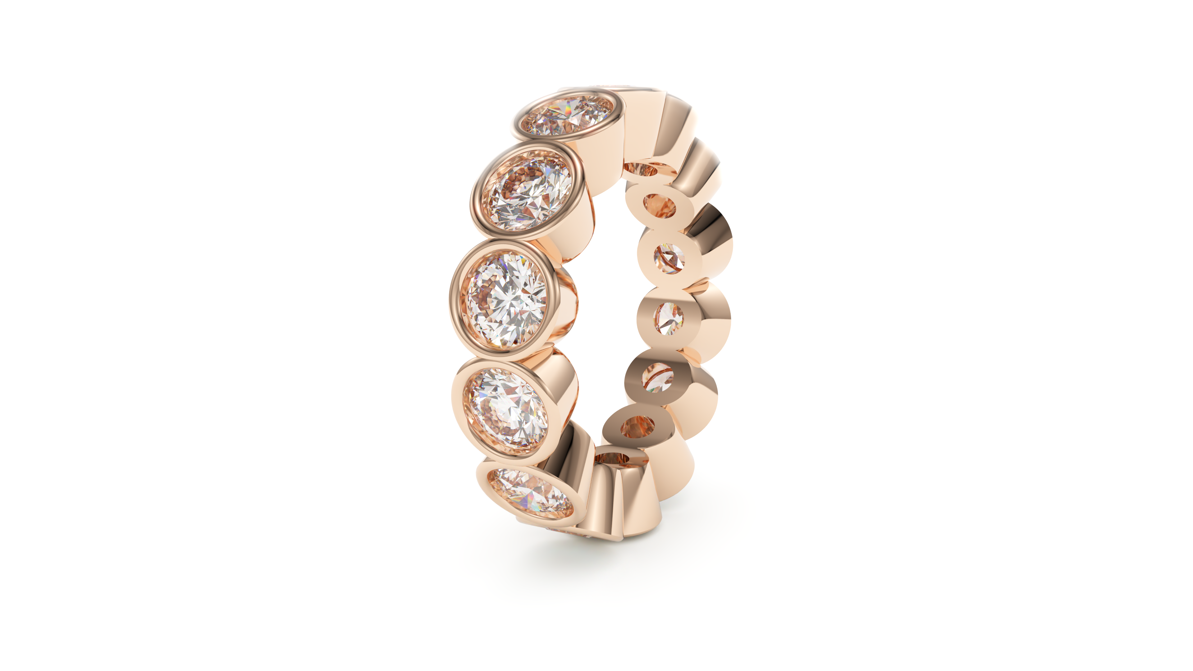 Round Bezel Eternity Devotion