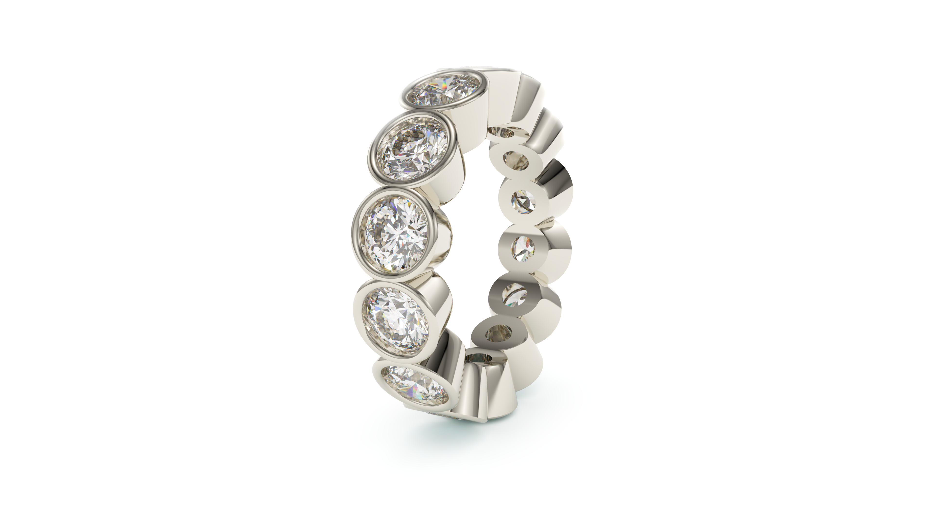 Round Bezel Eternity Devotion