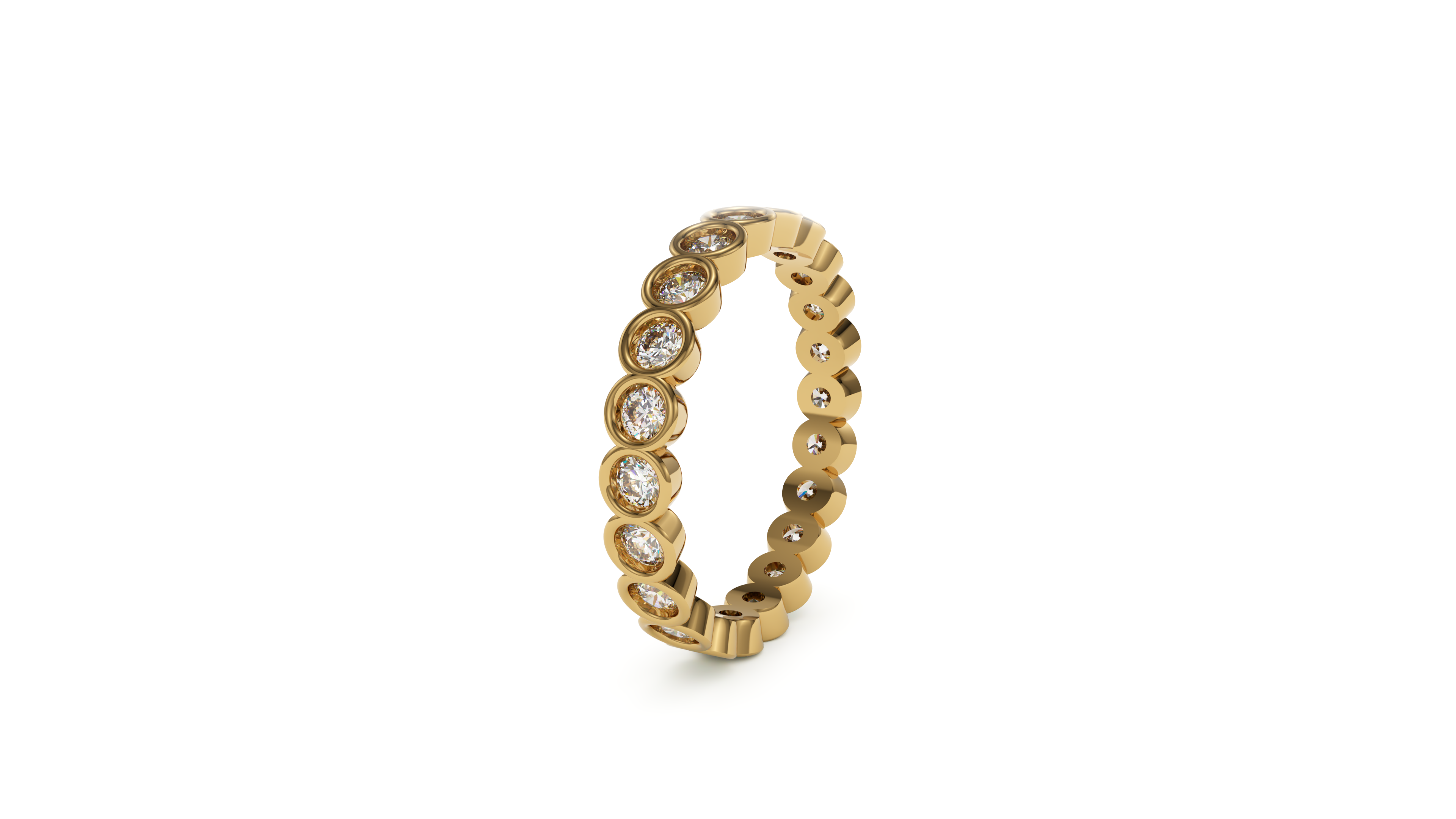 Round Bezel Eternity Whisper