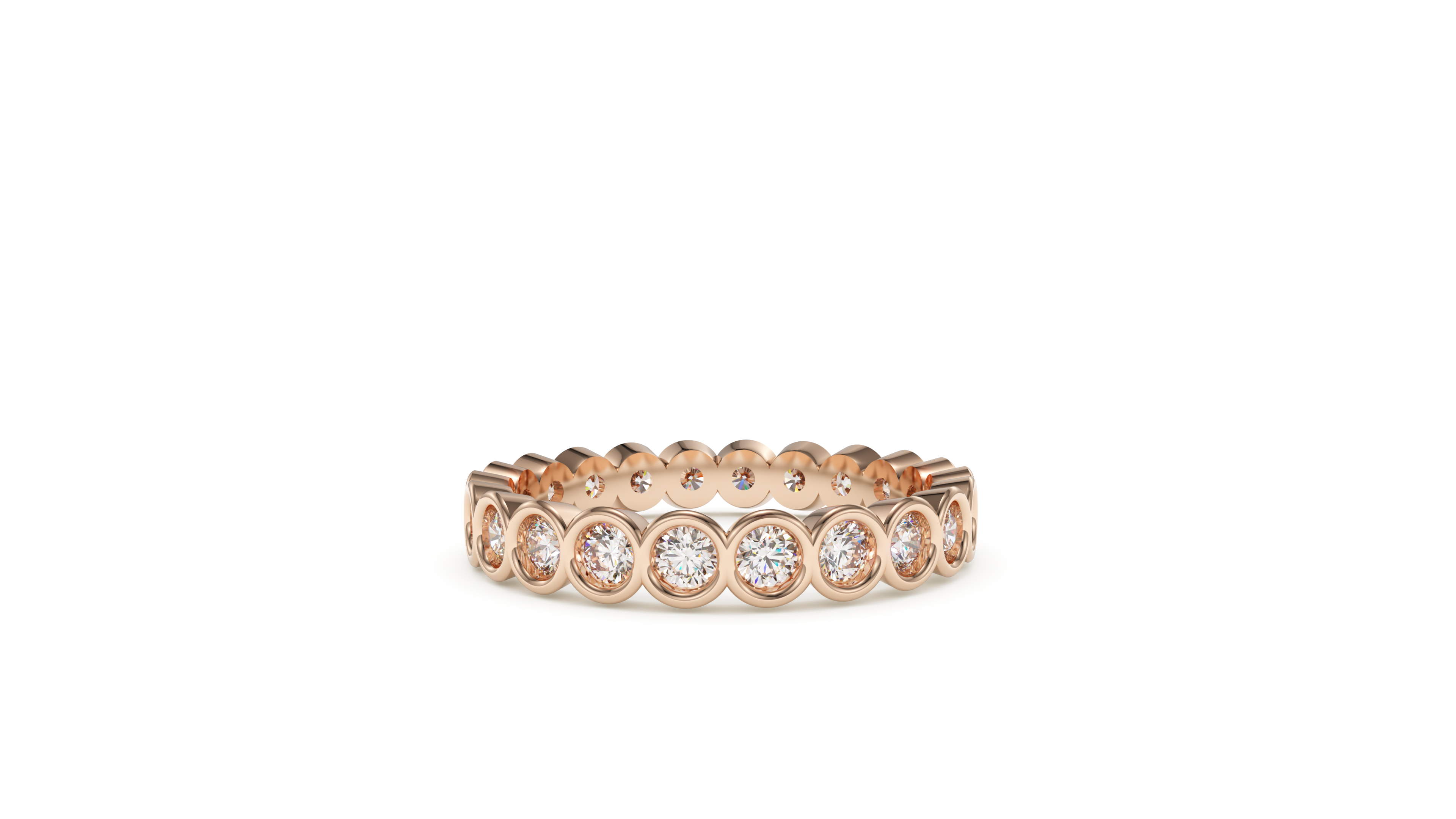 Round Bezel Eternity Whisper