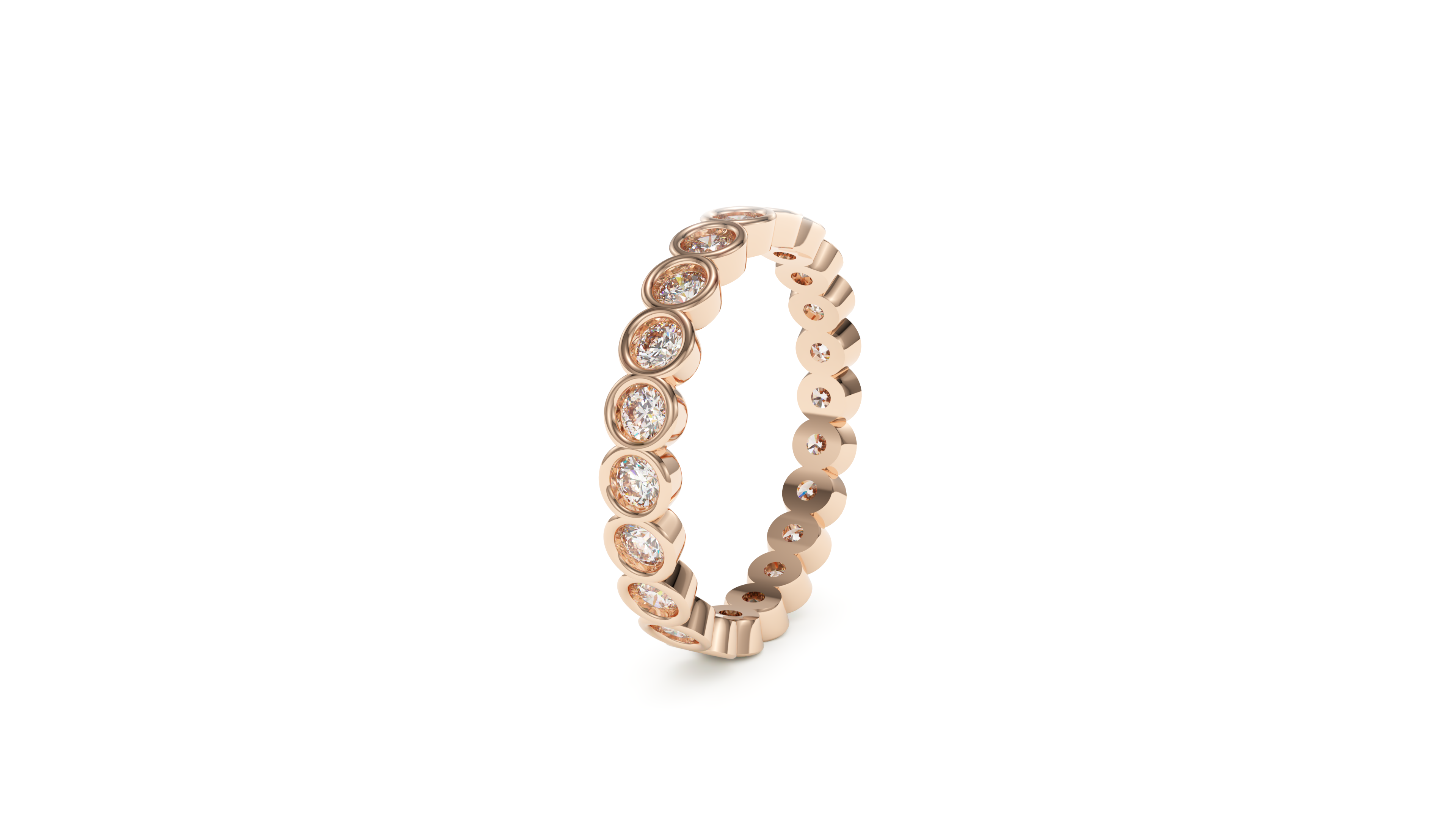 Round Bezel Eternity Whisper