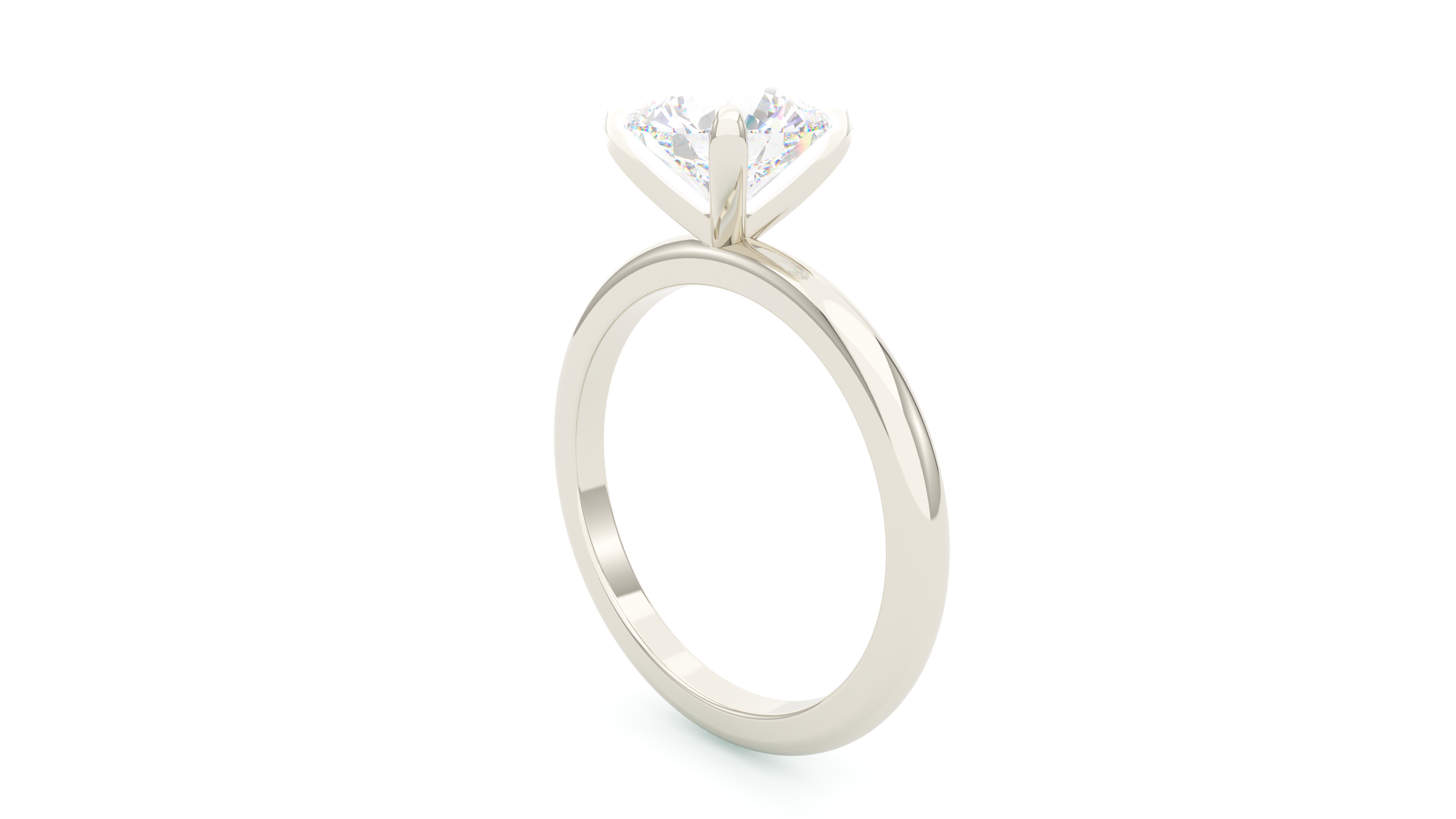 Round Diamond Solitaire