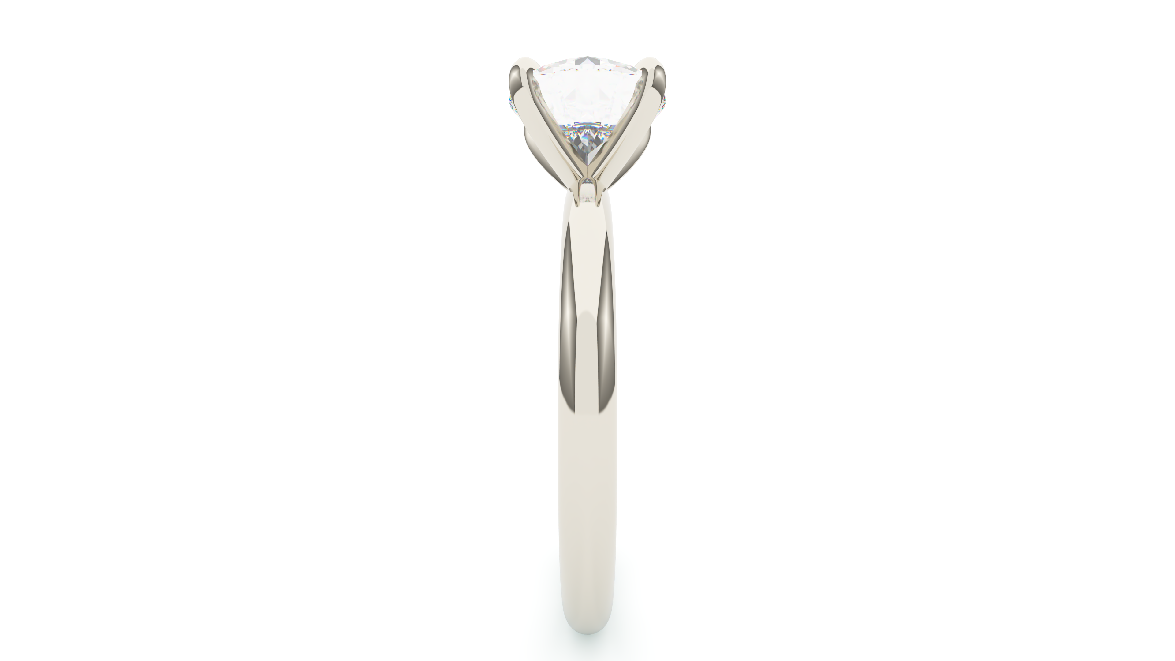 Round Diamond Solitaire